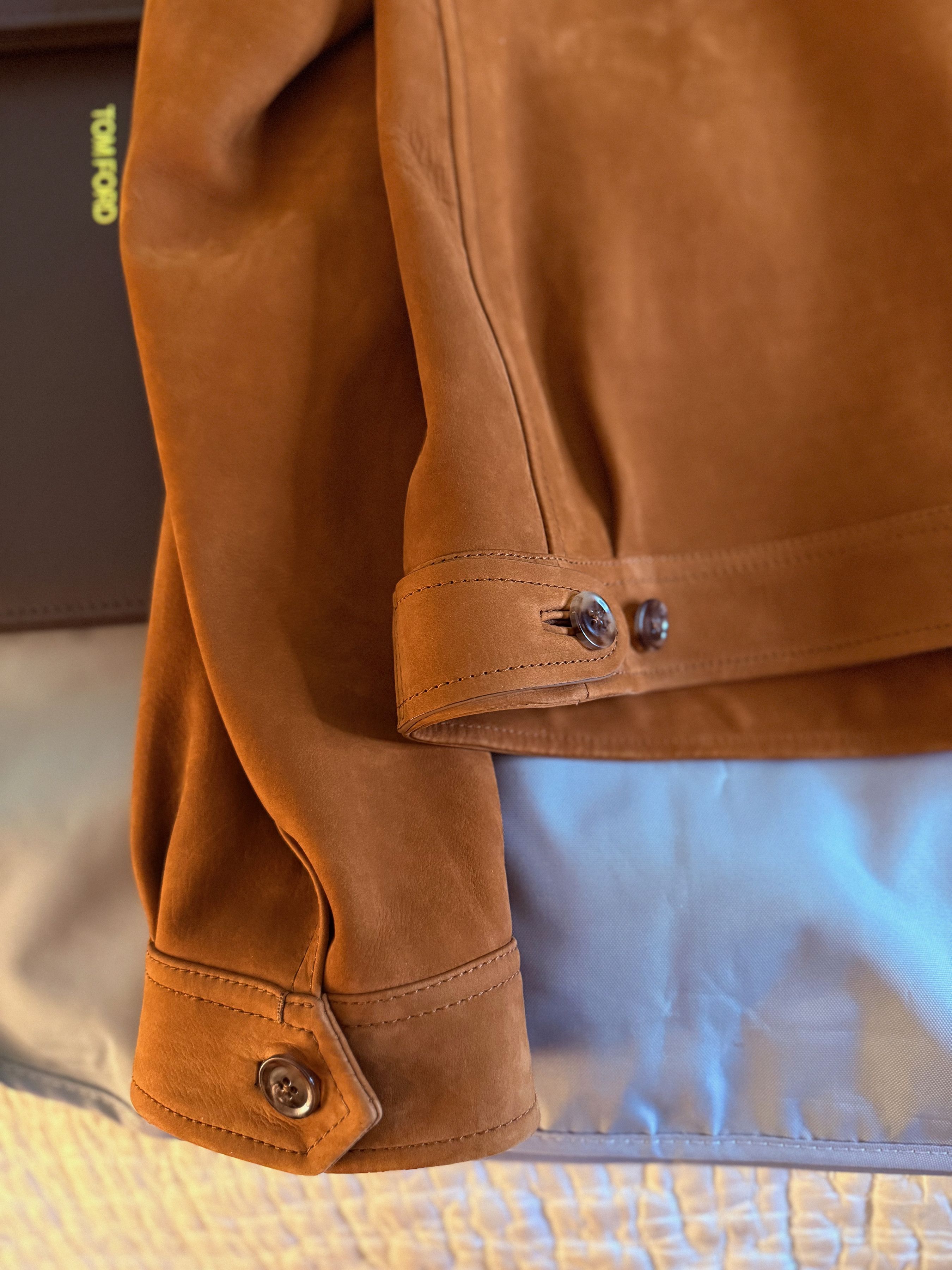 Tom Ford Fits smaller, A Menswear Grail, Rare Bovine Leather Jacket Size US XXL / EU 58 / 5 - 20 Thumbnail