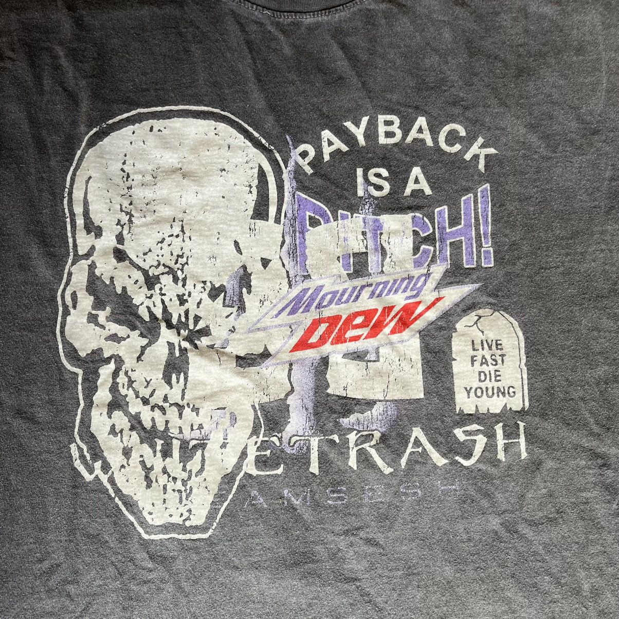 TeamSESH TeamSesh Bones Mourning Dew Skull Long Cut Payback Tee Shirt Size US XL / EU 56 / 4 - 4 Thumbnail