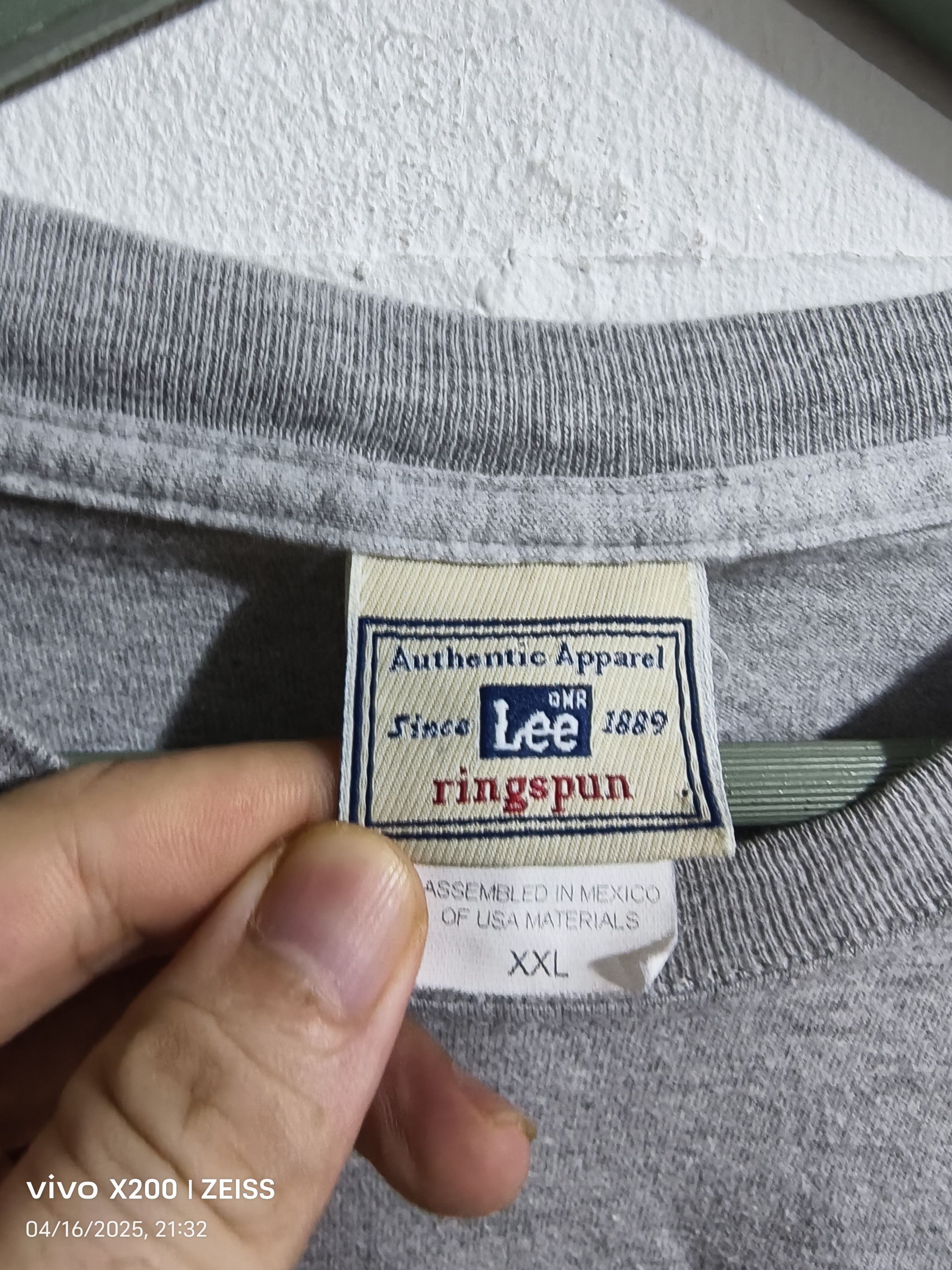 Lee × Vintage LATE SHOW with David Letterman Size US XXL / EU 58 / 5 - 4 Thumbnail