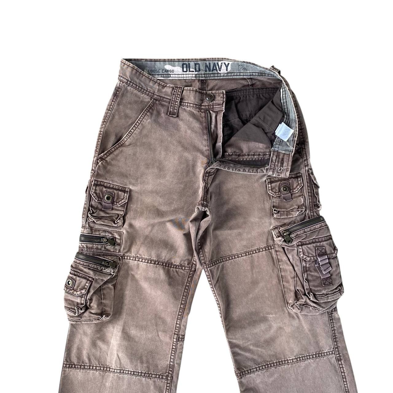 Vintage VINTAGE OLD NAVY LOOSE CARGO UTILITY PANT W29 Size US 29 - 5 Thumbnail