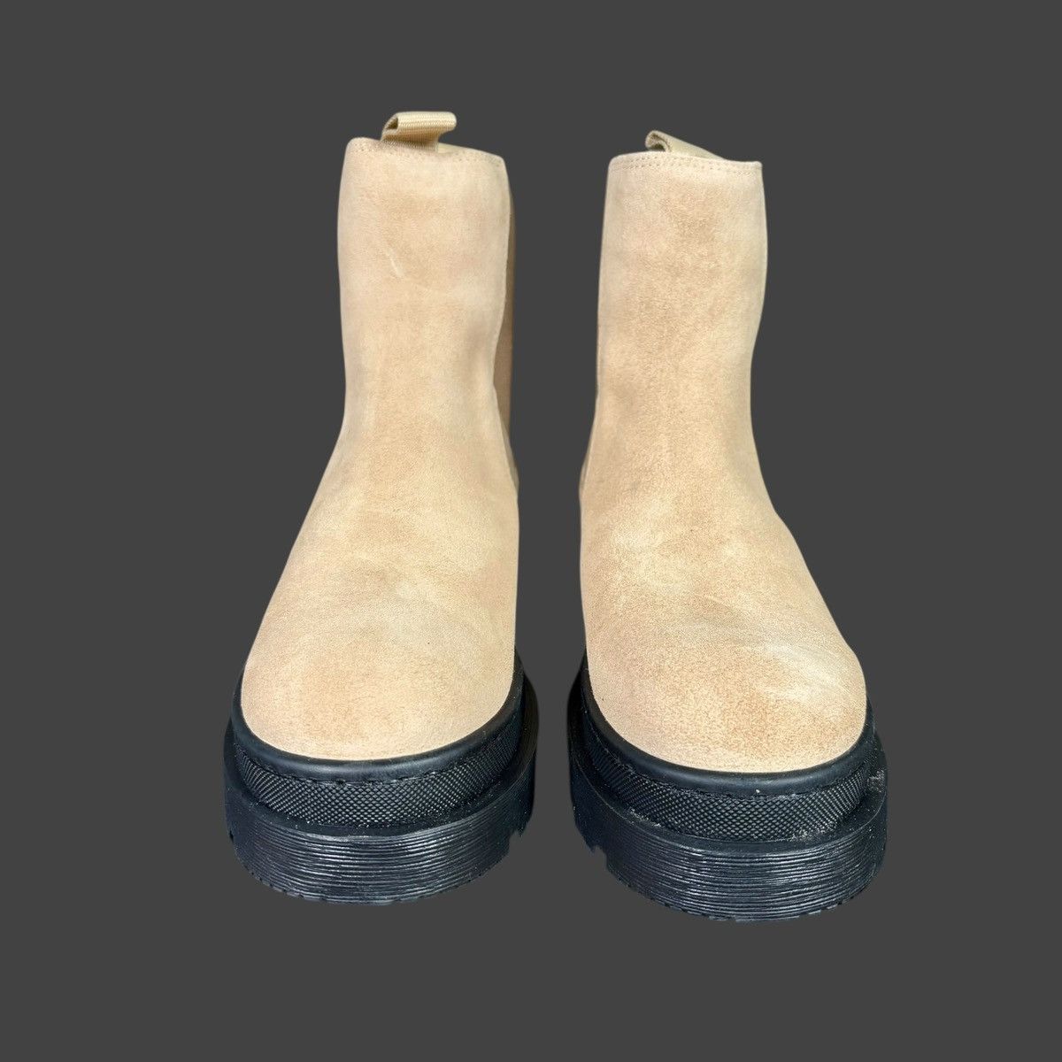 Scotch & Soda Scotch & Soda Aubri Beige Black Women’s Suede Boots Sz 7.5-8 Size US 7.5 / IT 37.5 - 3 Thumbnail