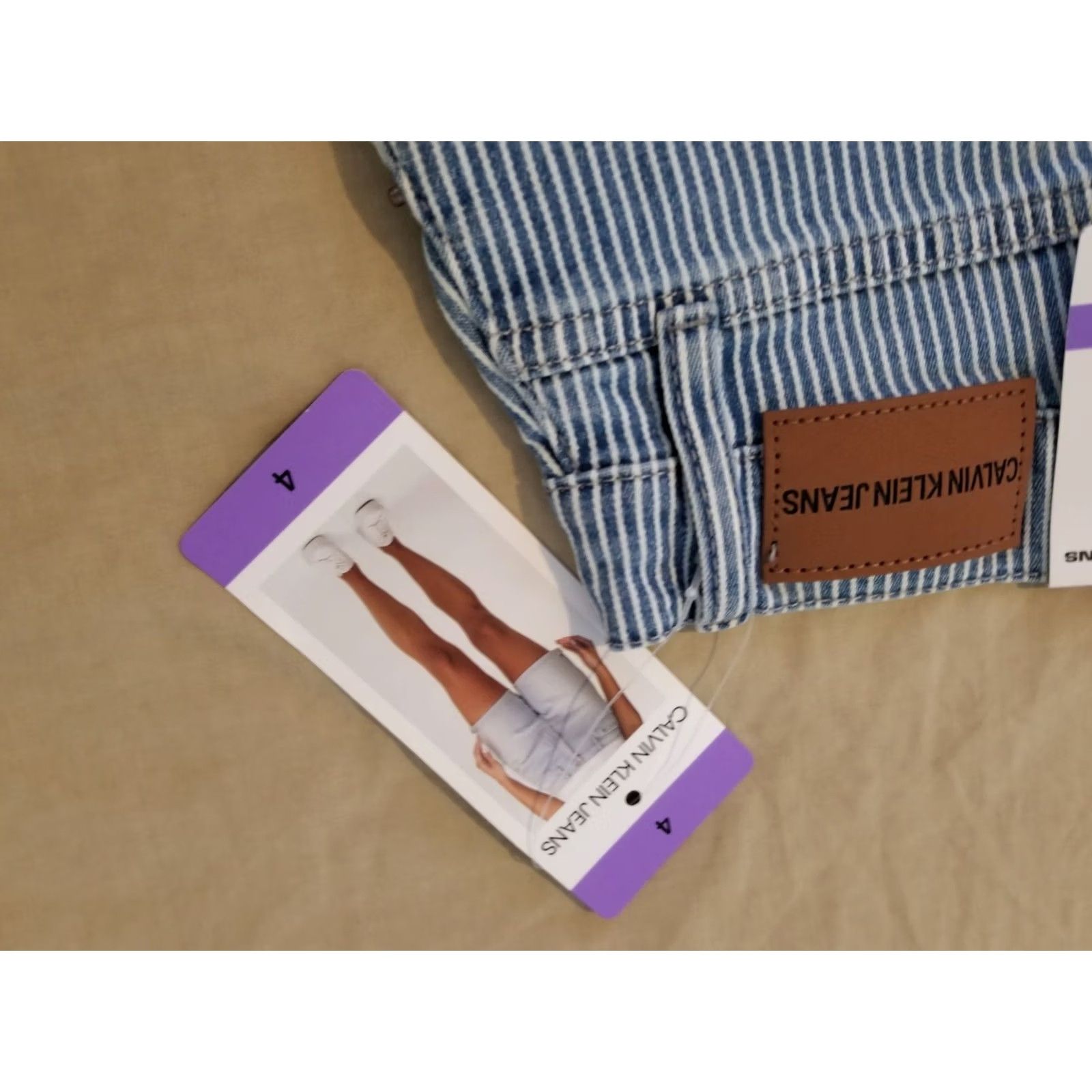 Calvin Klein Calvin Klein Denim Shorts 4 Cotton Jeans Stretch Womens Blue Mom New Size 27" / US 4 / IT 40 - 3 Thumbnail