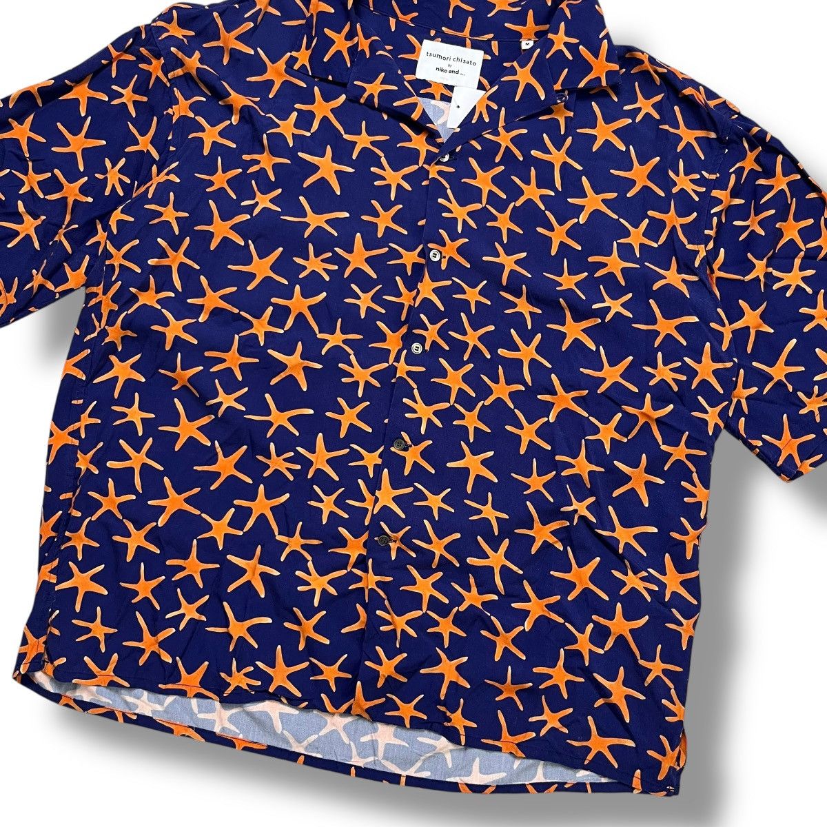 Tsumori Chisato Tsumori Chisato loop collar pattern Shirt Size US L / EU 52-54 / 3 - 2 Thumbnail
