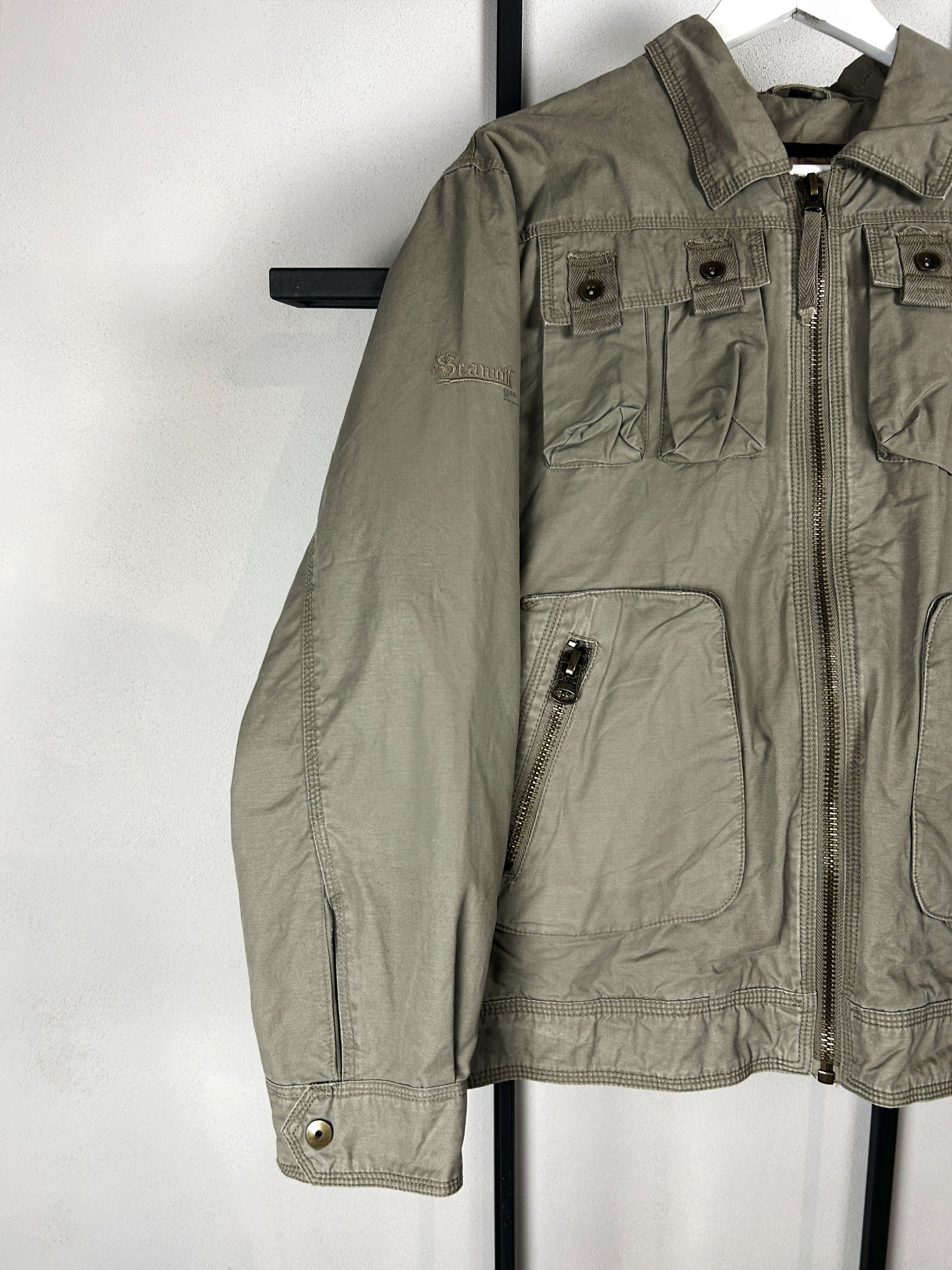 Japanese Brand VTG Safari Utility Jacket Military Field Zip Workwear Style Size US M / EU 48-50 / 2 - 2 Thumbnail