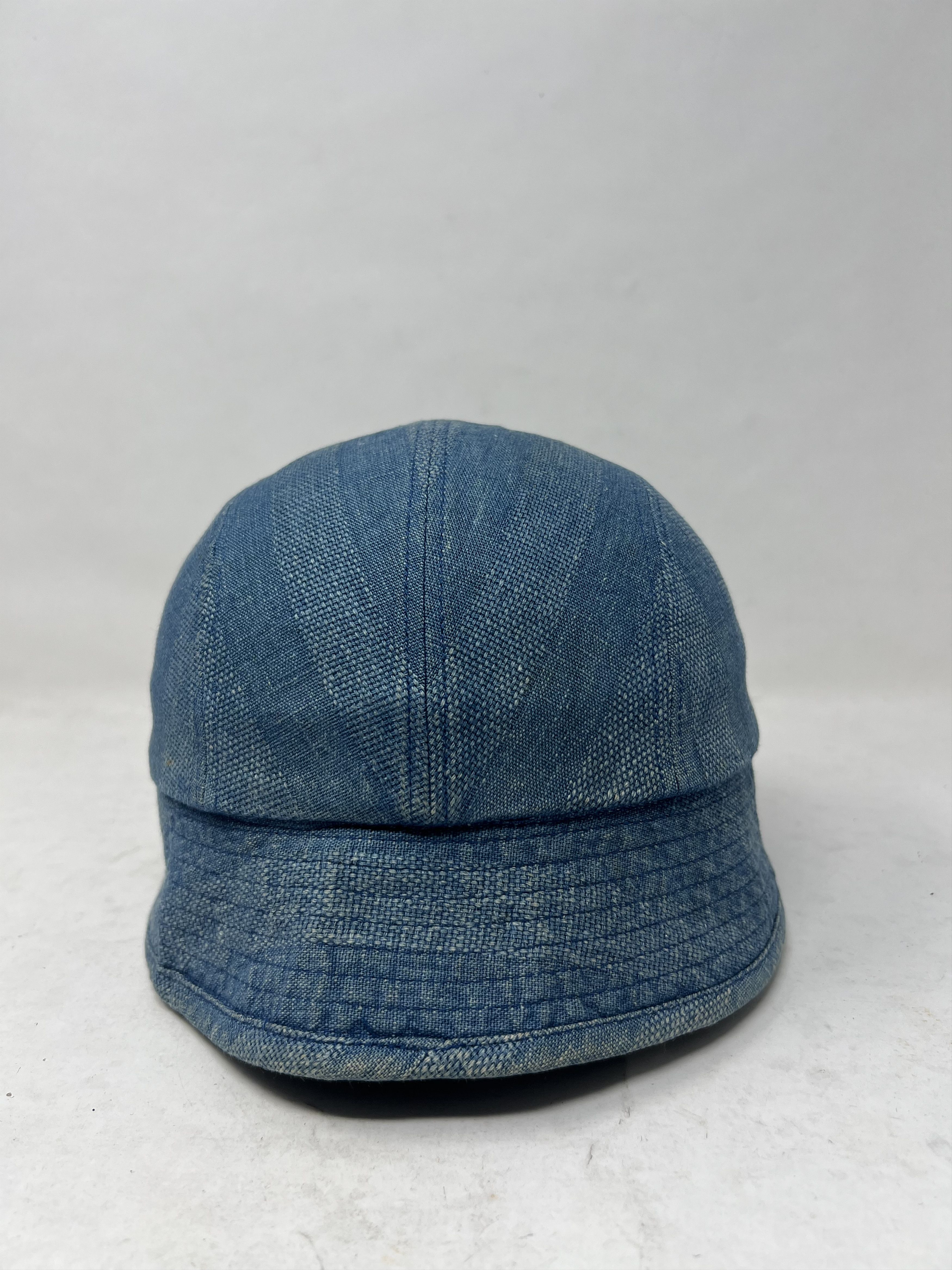 Japanese Brand Janeriver Kendo Indigo Workwear Bucket Hat Size ONE SIZE - 3 Thumbnail