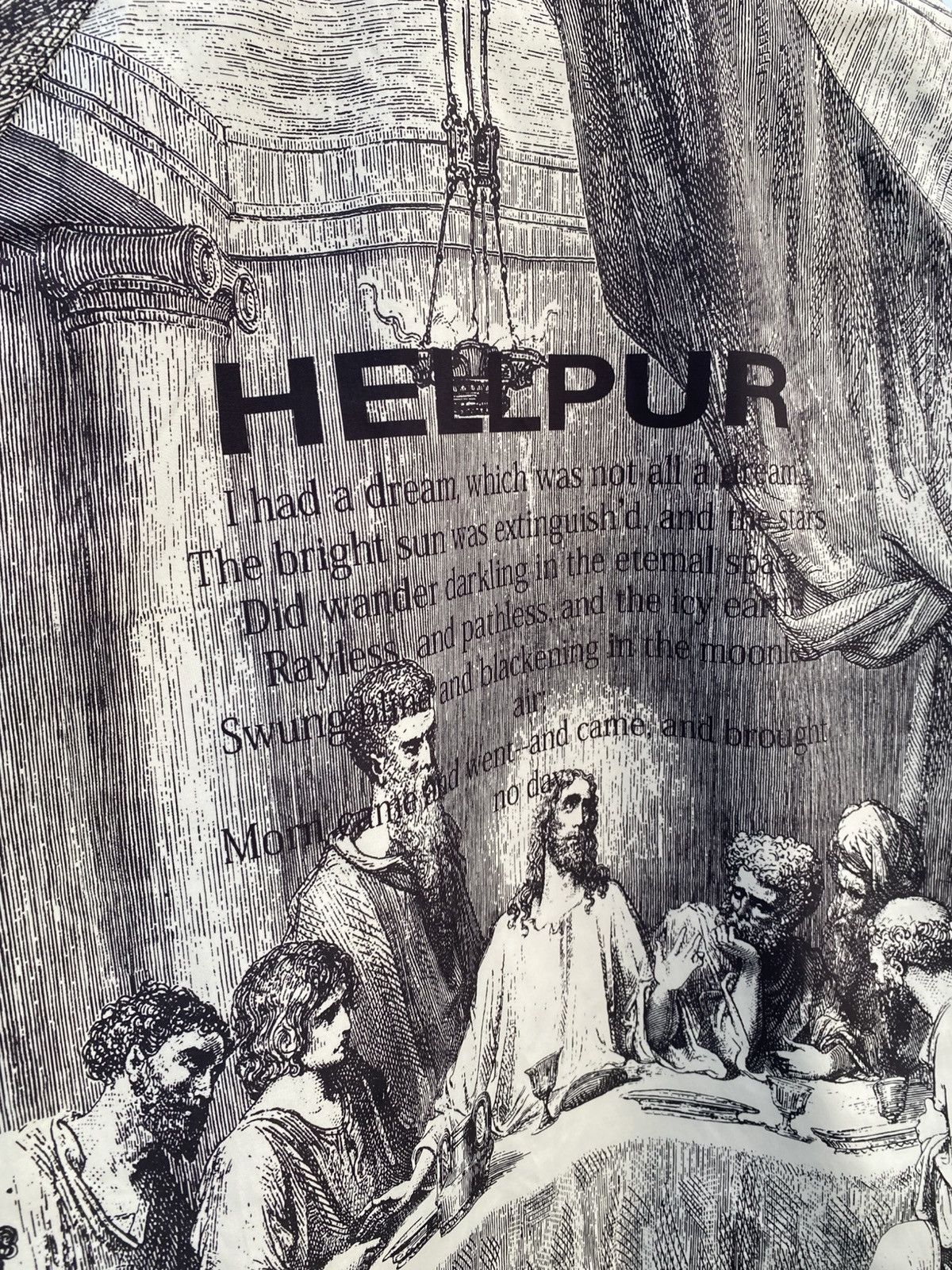 Vintage Hellpur “The Last Supper” Da Vinci Art Print Jacket XL Size US XL / EU 56 / 4 - 5 Thumbnail