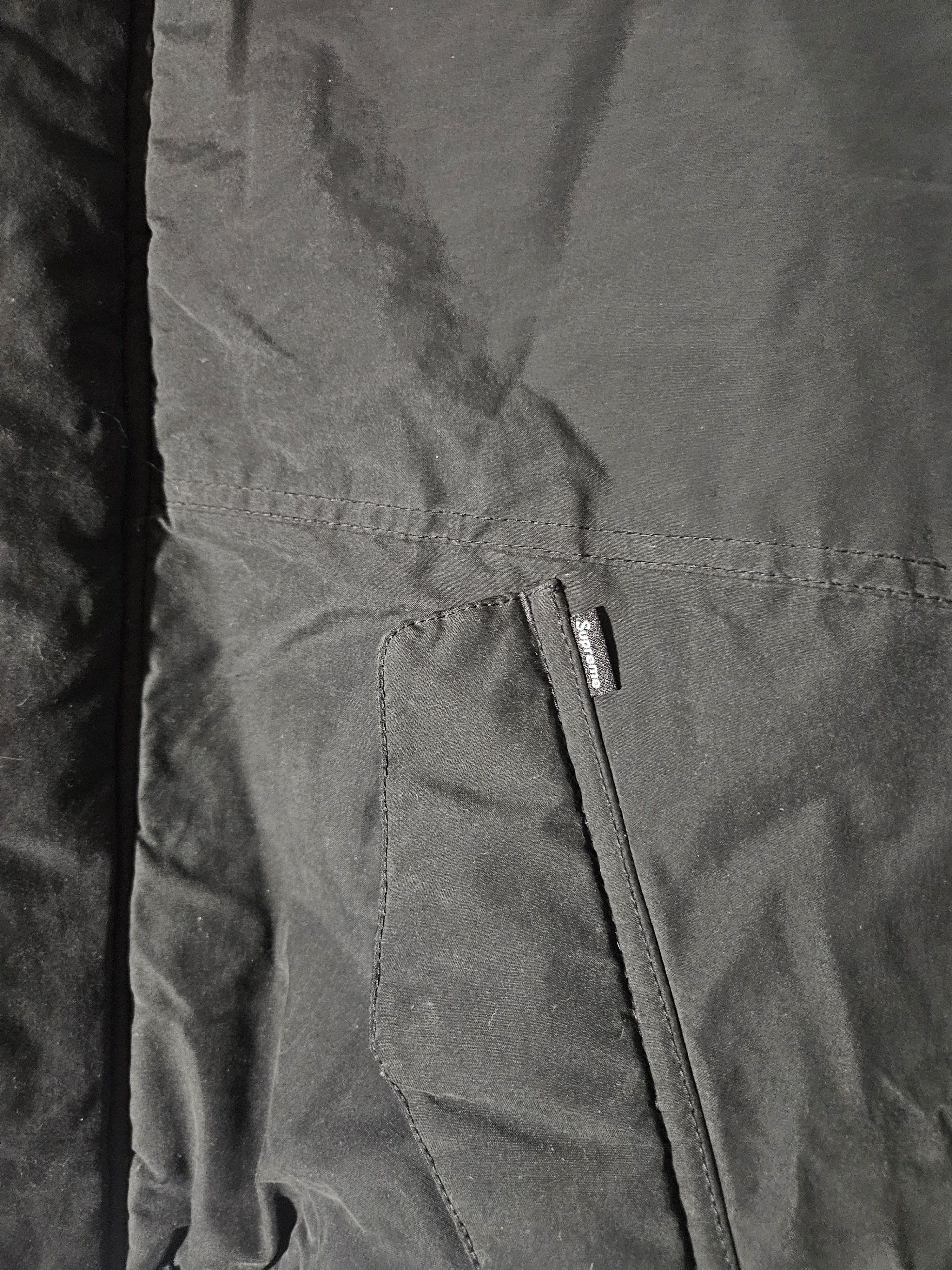 Supreme Supreme Oversized Needlepoint Quilted Black Hooded Jacket Size US S / EU 44-46 / 1 - 5 Thumbnail