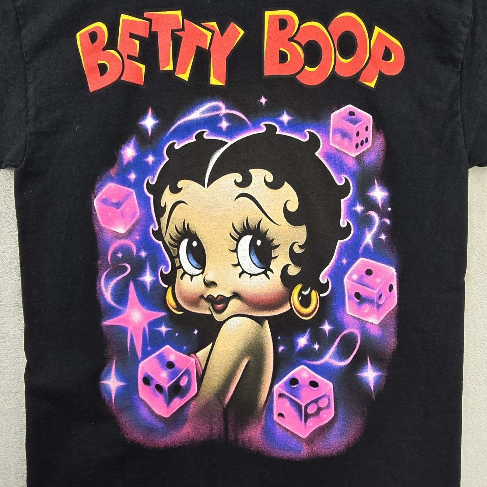 Other Betty Boop Shirt Medium Black Dice Retro Vintage Cartoon Size US M / EU 48-50 / 2 - 2 Thumbnail