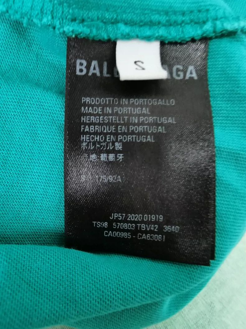 Balenciaga Balenciaga Teal Coca-Cola Short Sleeve T-Shirt Size US S / EU 44-46 / 1 - 5 Thumbnail