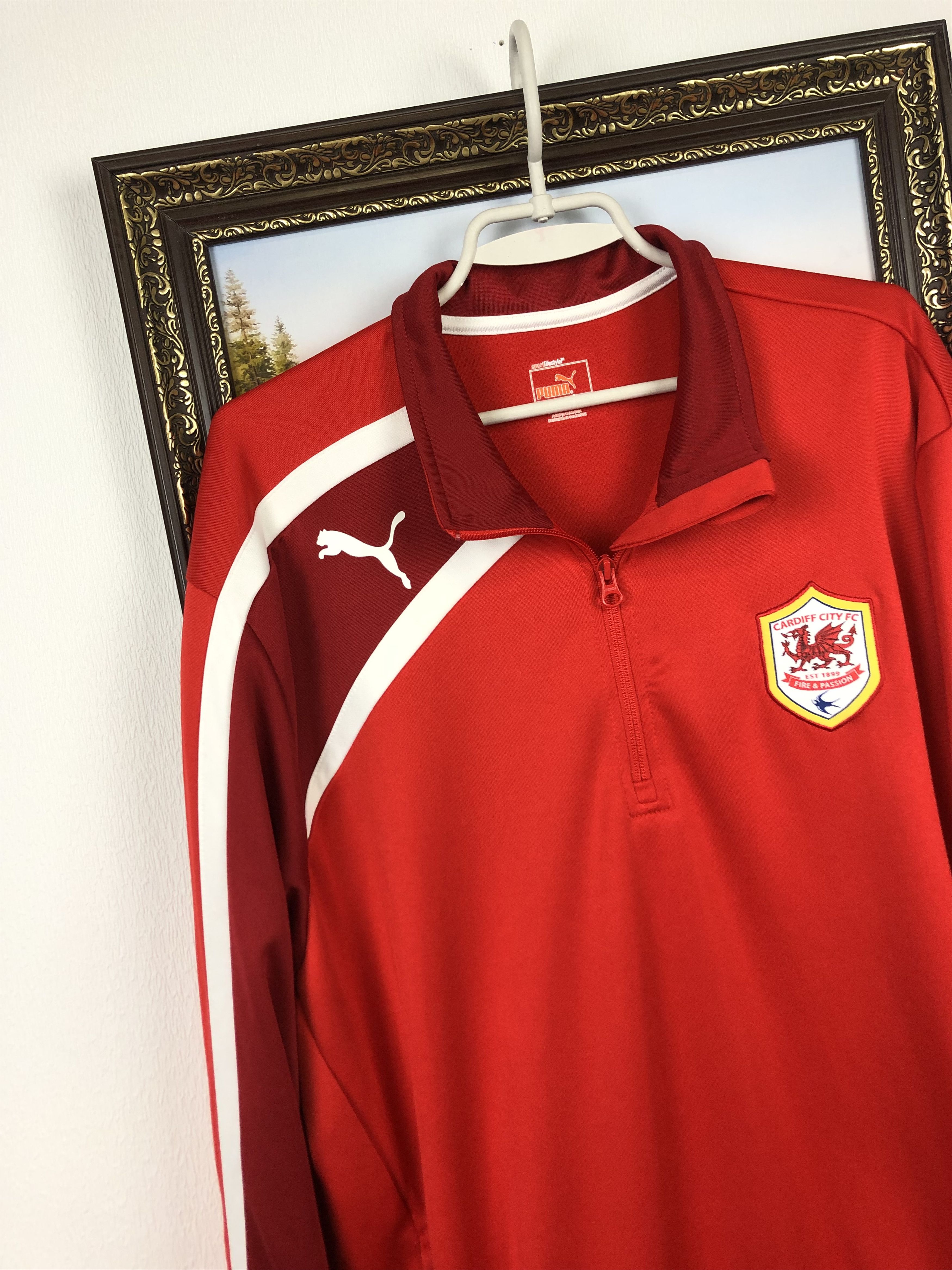 Other Cardiff City Football Jacket Sweatshirt Track Top Rare Size US XL / EU 56 / 4 - 3 Thumbnail