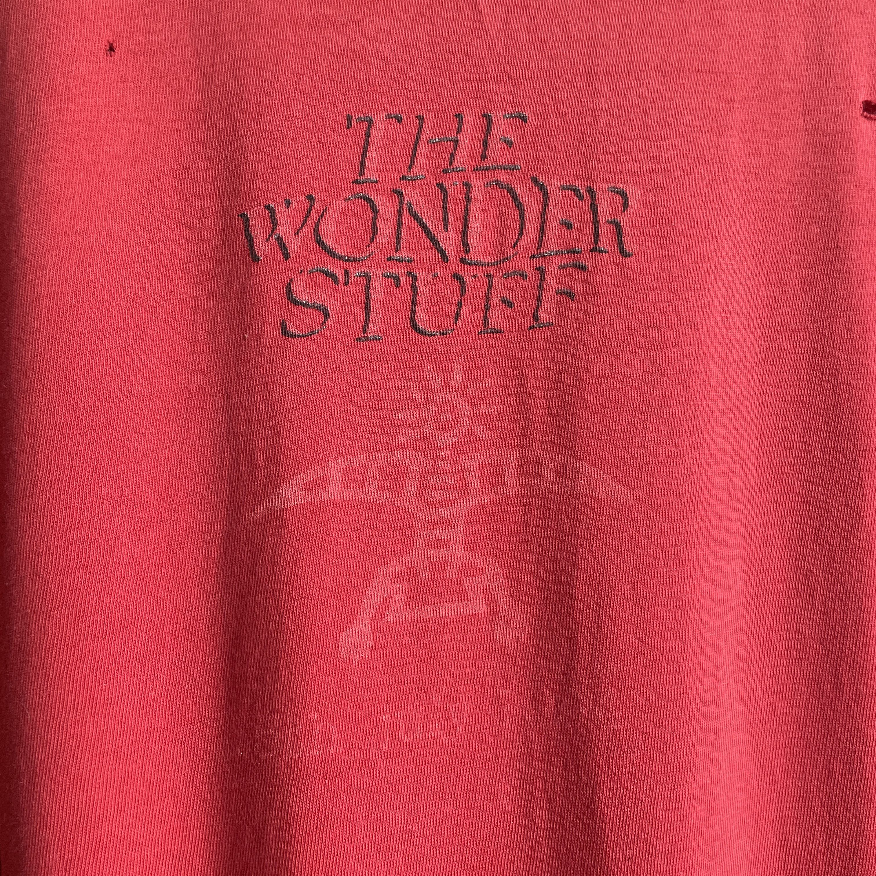 Band Tees The Wonder Stuff Idiot Under Construction 1994 Promo T-Shirt Size US XL / EU 56 / 4 - 8 Thumbnail