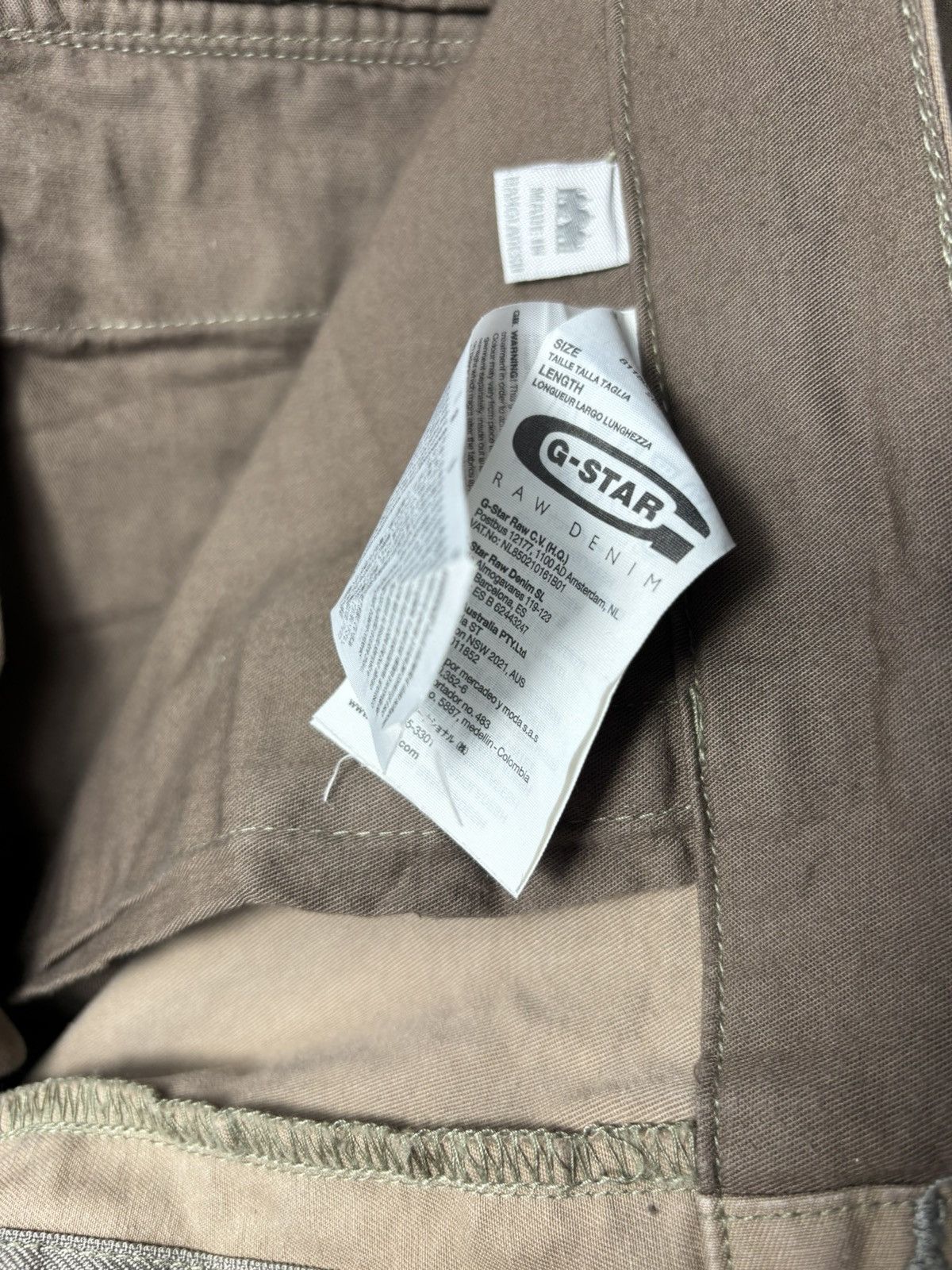 Designer × G-Star Rare G Star Raw Cargo Pants Size US 38 / EU 54 - 6 Thumbnail