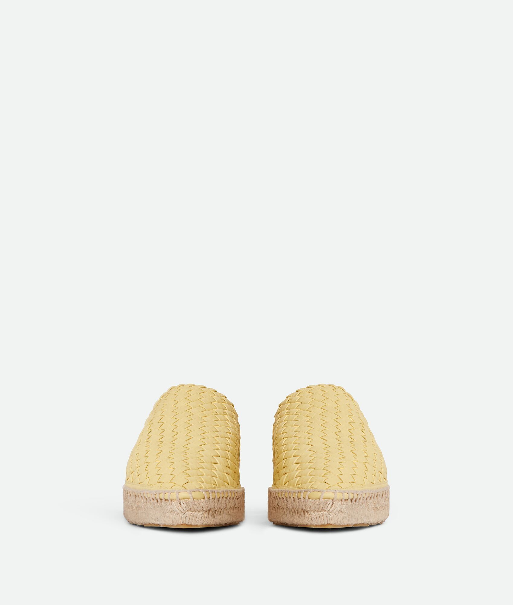 Bottega Veneta o1y0725 Leather Mules in Yellow Size US 5 / IT 35 - 2 Thumbnail