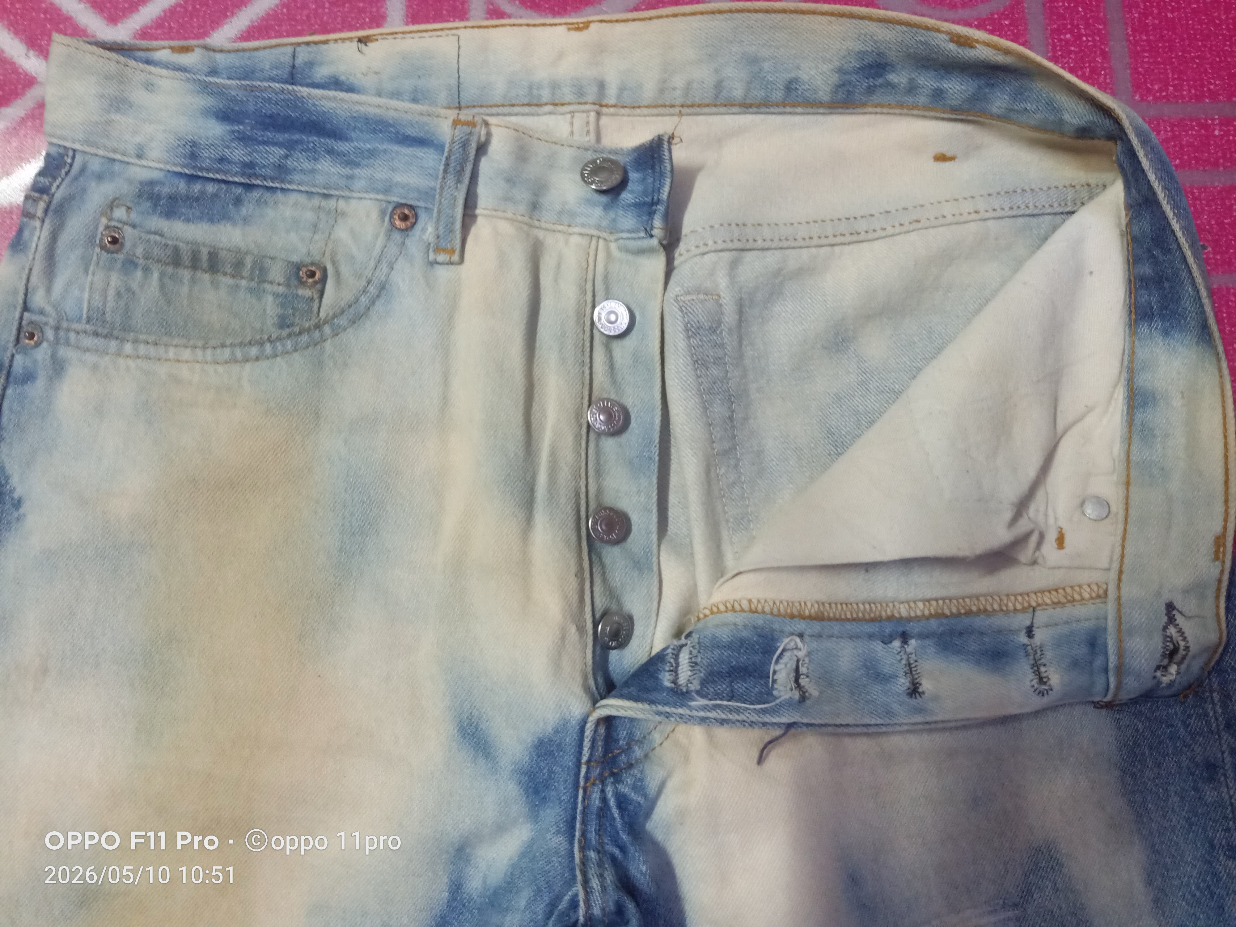 Levi's Vintage Clothing 💥Vintage Levi's 501Xx Acid Wash Denim 💥 Size US 32 / EU 48 - 16 Thumbnail