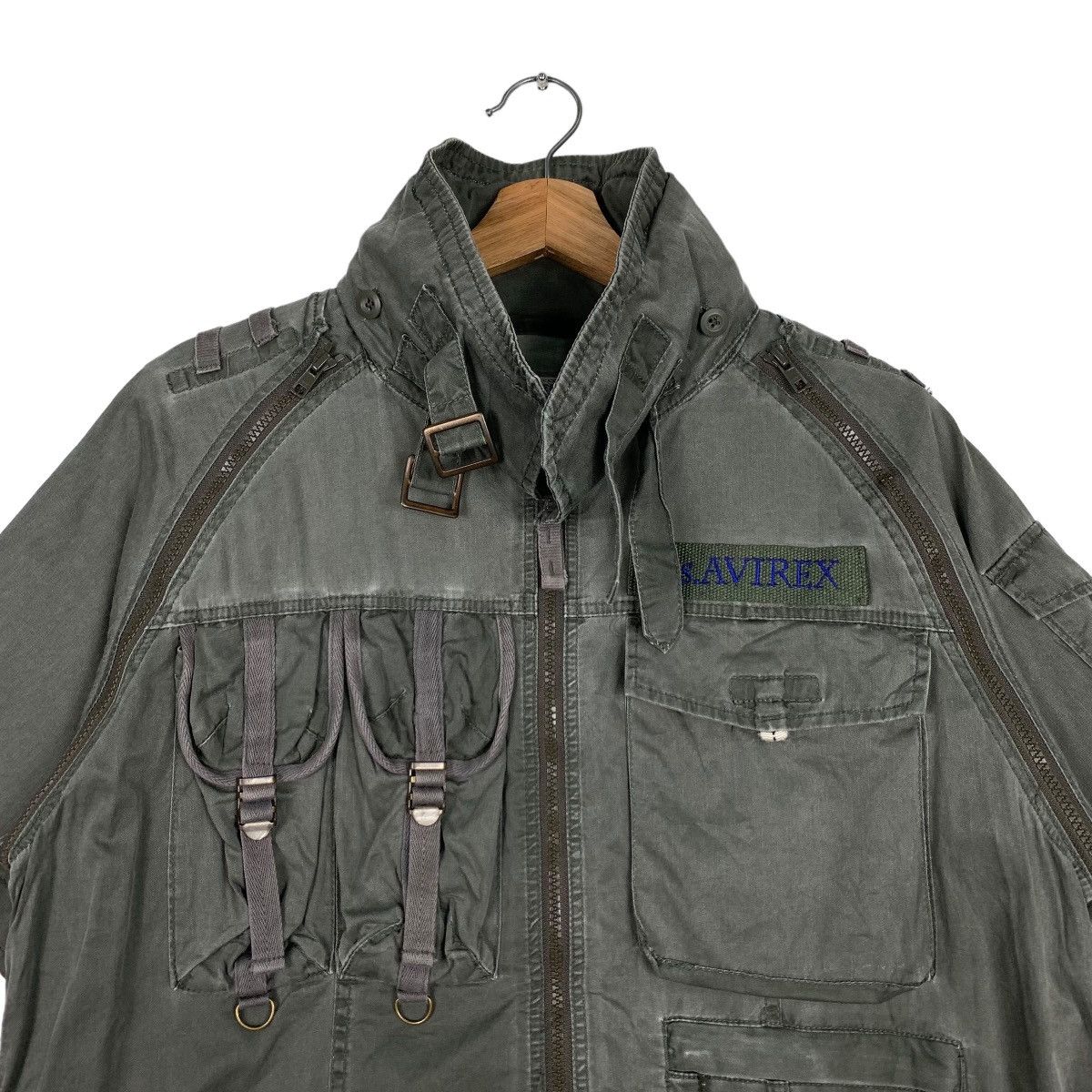 Avirex AVIREX Surplus Bondage Short Sleeve Jacket #0154-C8 Size US XL / EU 56 / 4 - 3 Thumbnail