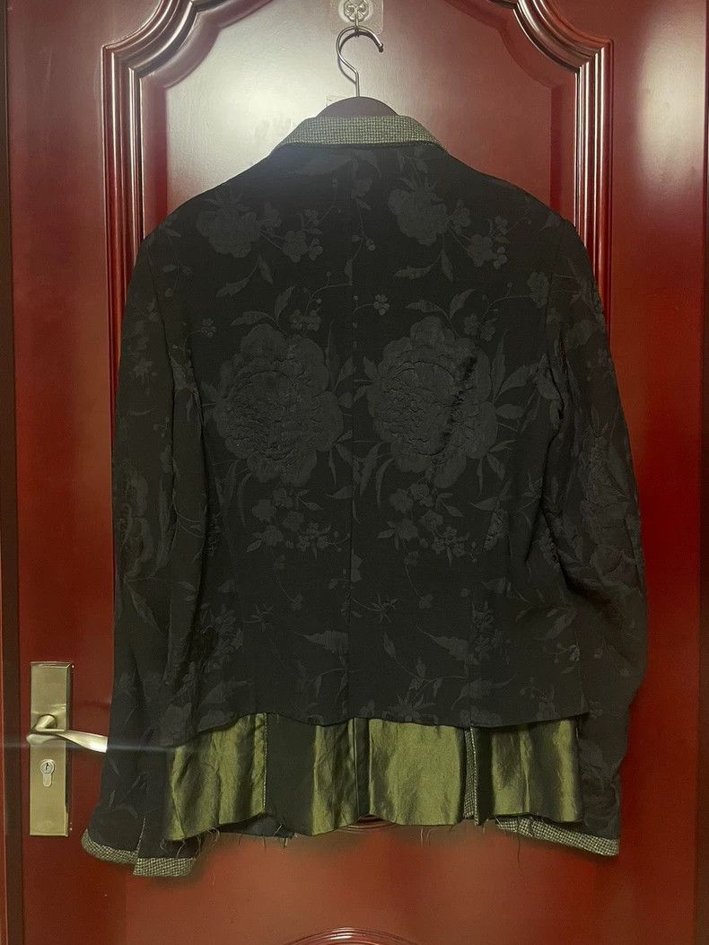 Haider Ackermann Haider Ackermann Silk jacquard deconstructed suit Size 48L - 2 Thumbnail