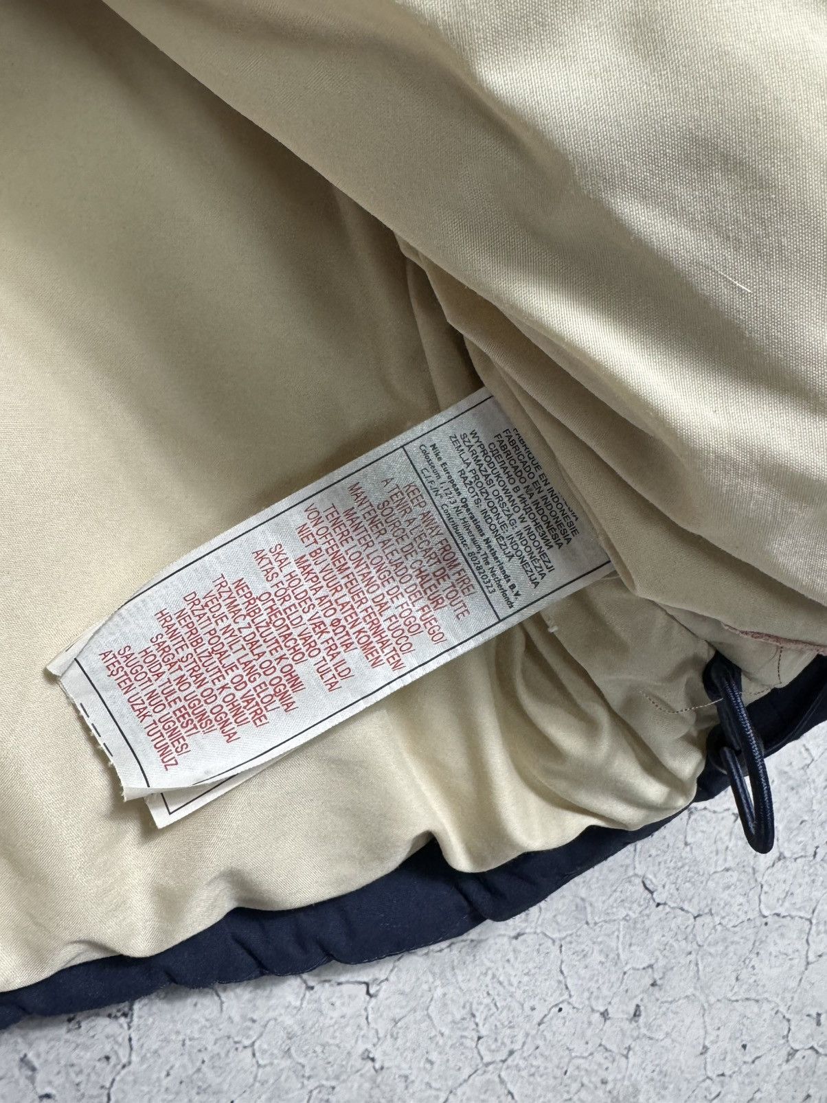 Nike Nike Athletic Swoosh Vintage Down Puffer Jacket Y2K Drill Size US XL / EU 56 / 4 - 11 Thumbnail
