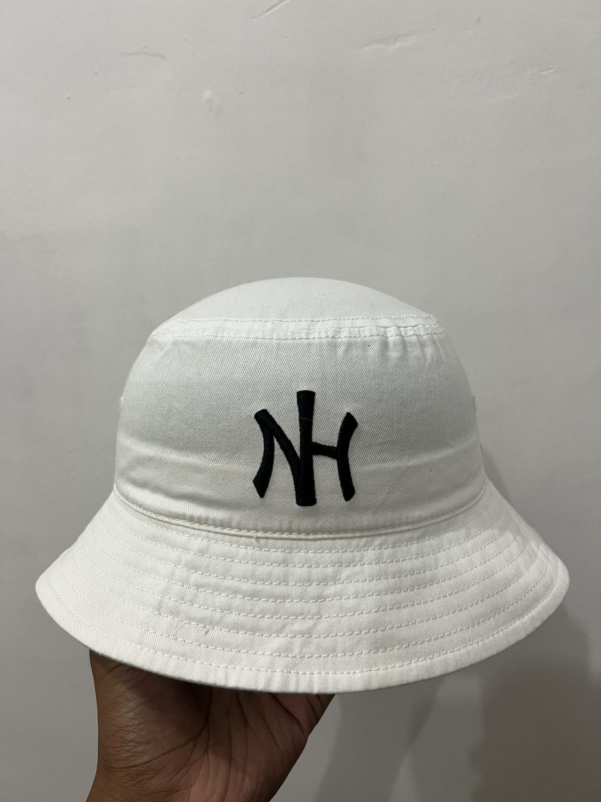 Japanese Brand Starter White Bucket Hat Size ONE SIZE - 5 Thumbnail