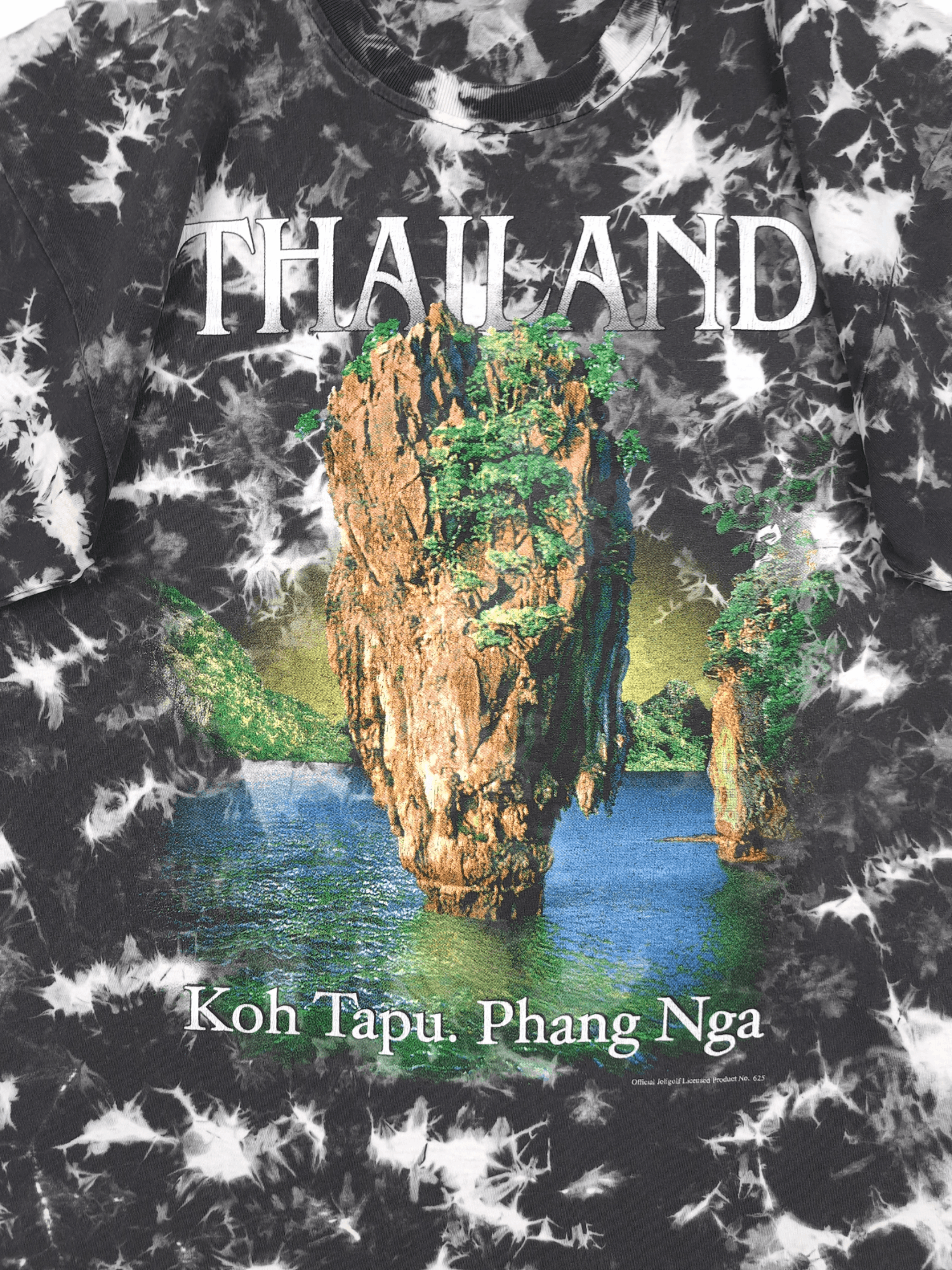 Vintage 💎 Vintage Thrashed Distressed Bleached Dye Thailand Tshirt Size US XL / EU 56 / 4 - 3 Thumbnail