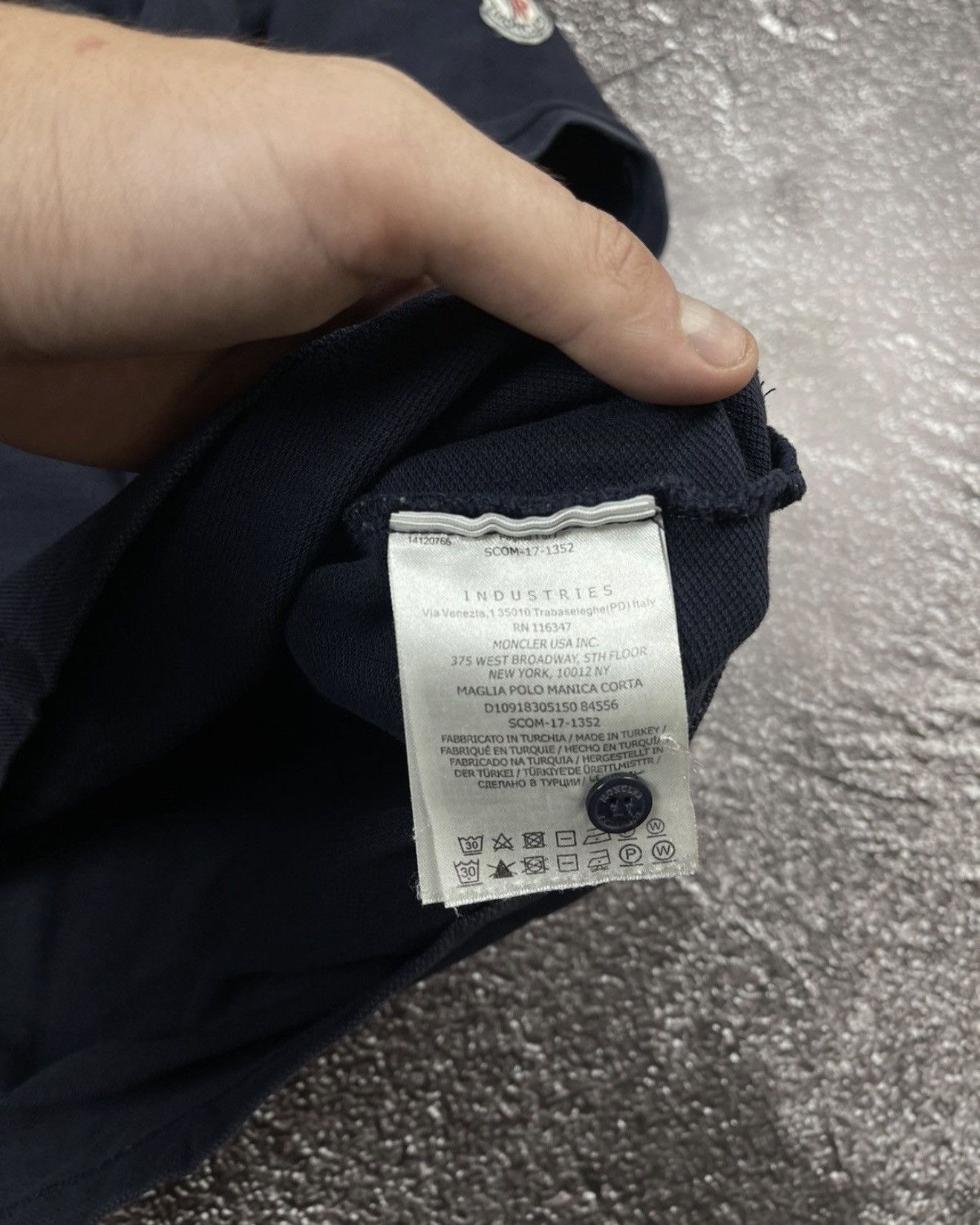 moncler maglia polo manica corta shirts