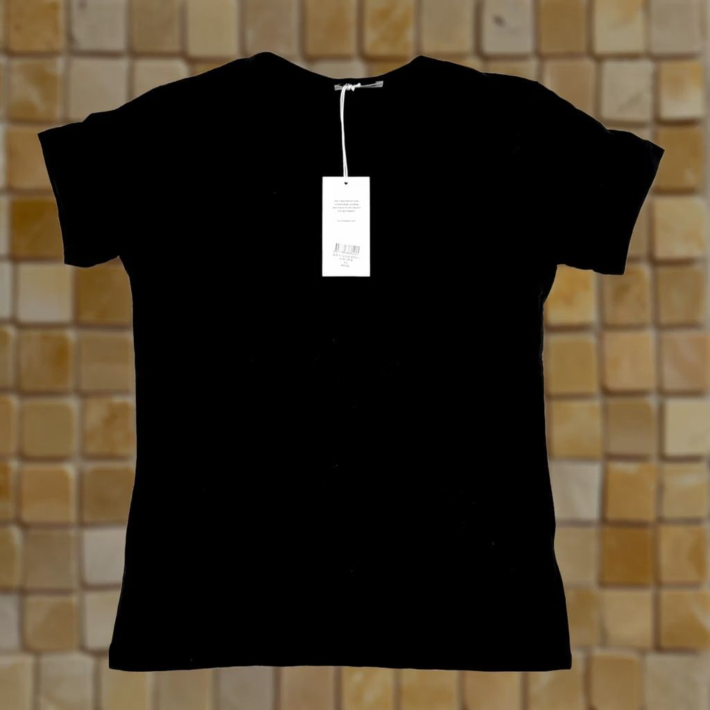 Buck Mason Buck Mason Shirt Womens XS Black Cloud Jersey Slim Crew USA New With Tags Size XS / US 0-2 / IT 36-38 - 1 Thumbnail