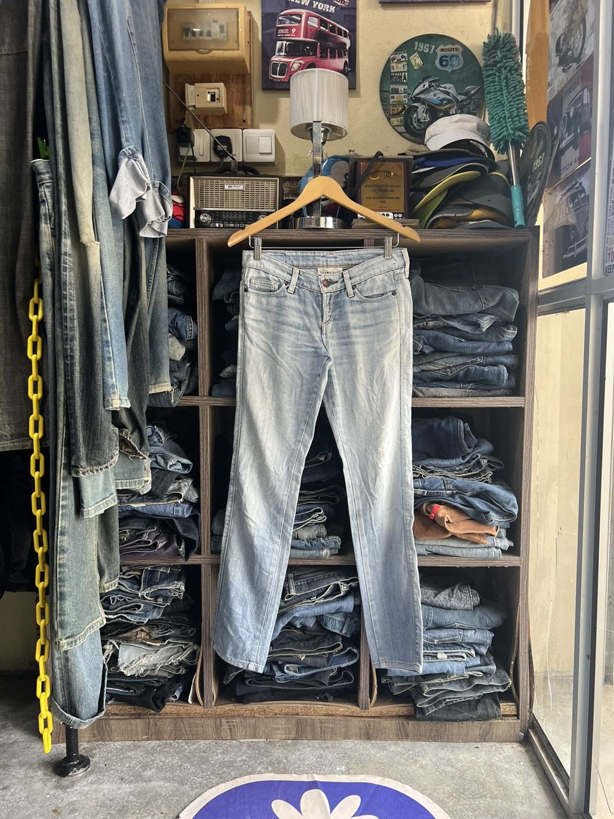 Japanese Brand 🔥Back Number Made in Japan Distressed Denim Size US 30 / EU 46 - 1 Thumbnail