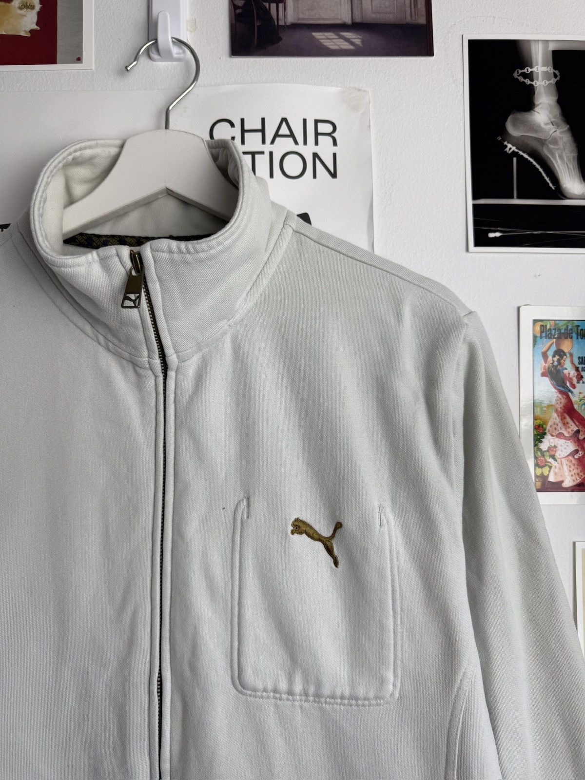 Puma Vintage y2k Puma blockcore style zip sweatshirt M skate rap Size US M / EU 48-50 / 2 - 3 Thumbnail