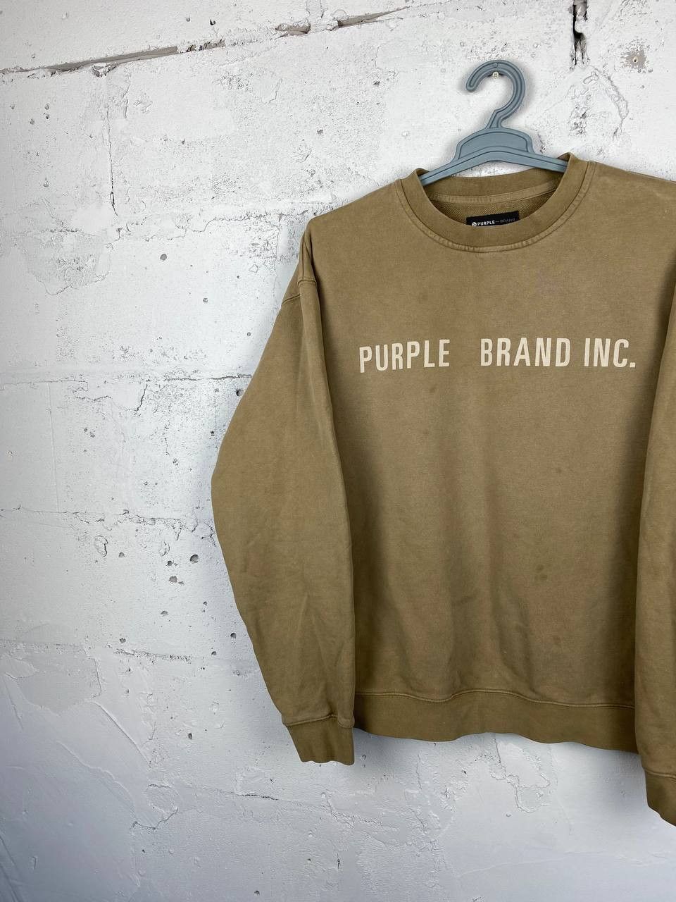 Purple Brand Purple Brand Military Big Logo Streetwear Sweatshirt Size US L / EU 52-54 / 3 - 3 Thumbnail