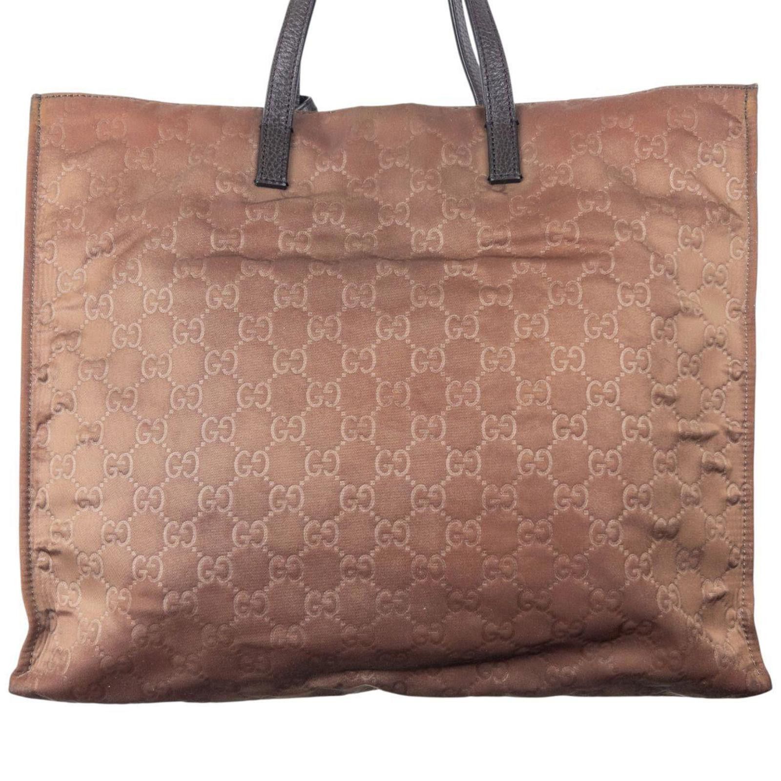 Gucci Vintage Gucci Embossed Monogram Shoulder Bag Size ONE SIZE - 3 Thumbnail
