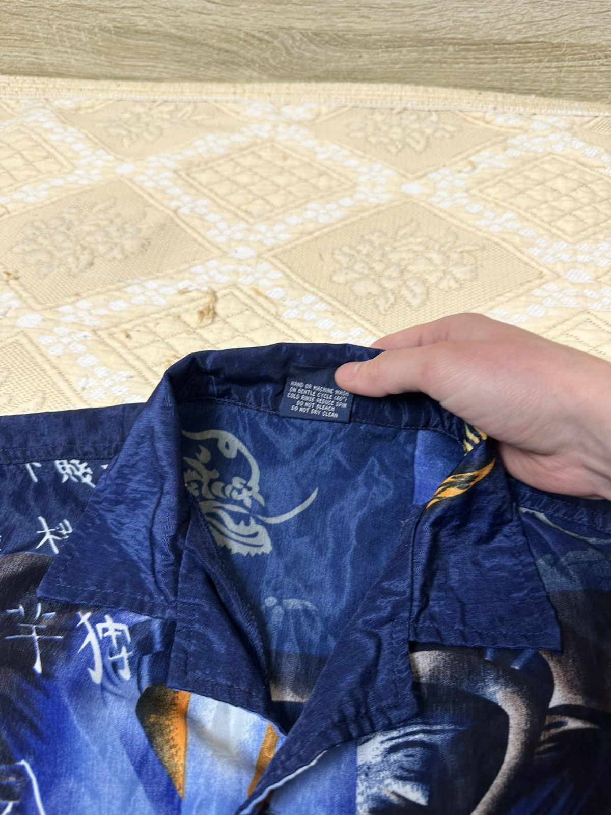 Anime 🔥 90s Anime Button Up Shirt Vintage Berserk Naruto Dragon Size US S / EU 44-46 / 1 - 6 Thumbnail