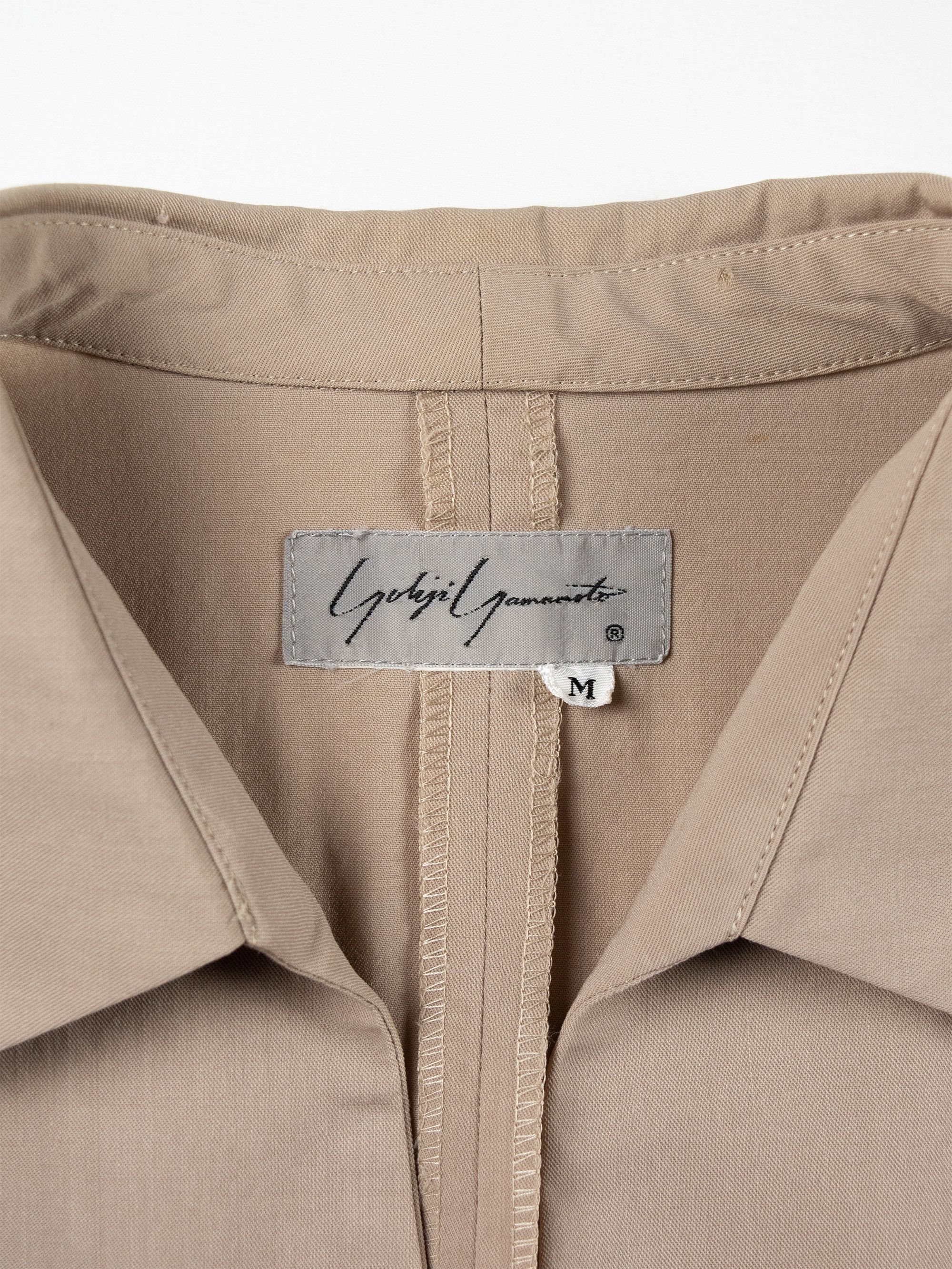 Yohji Yamamoto vintage 1980s / 1990s Yohji Yamamoto linen shirt Size M / US 6-8 / IT 42-44 - 7 Thumbnail