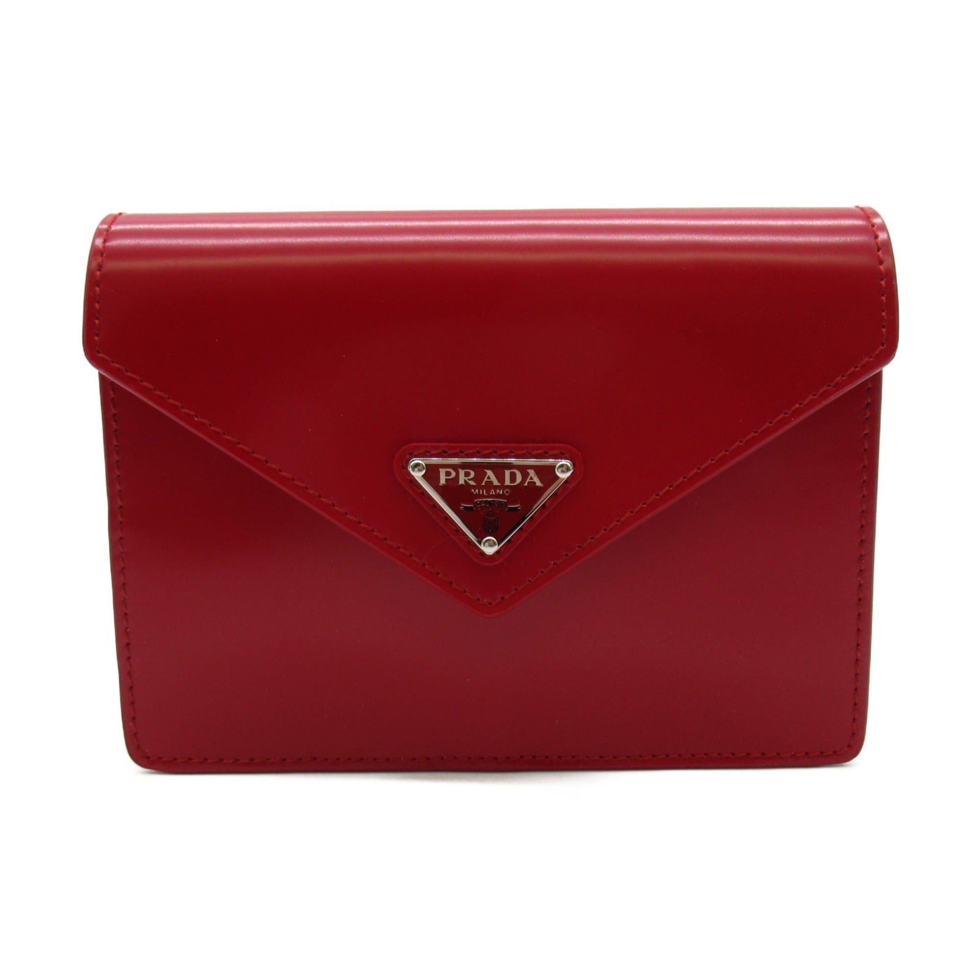 image of Prada Pouch With Playing Cards Red Leather 2Sc0040Dcf0D56, Women's