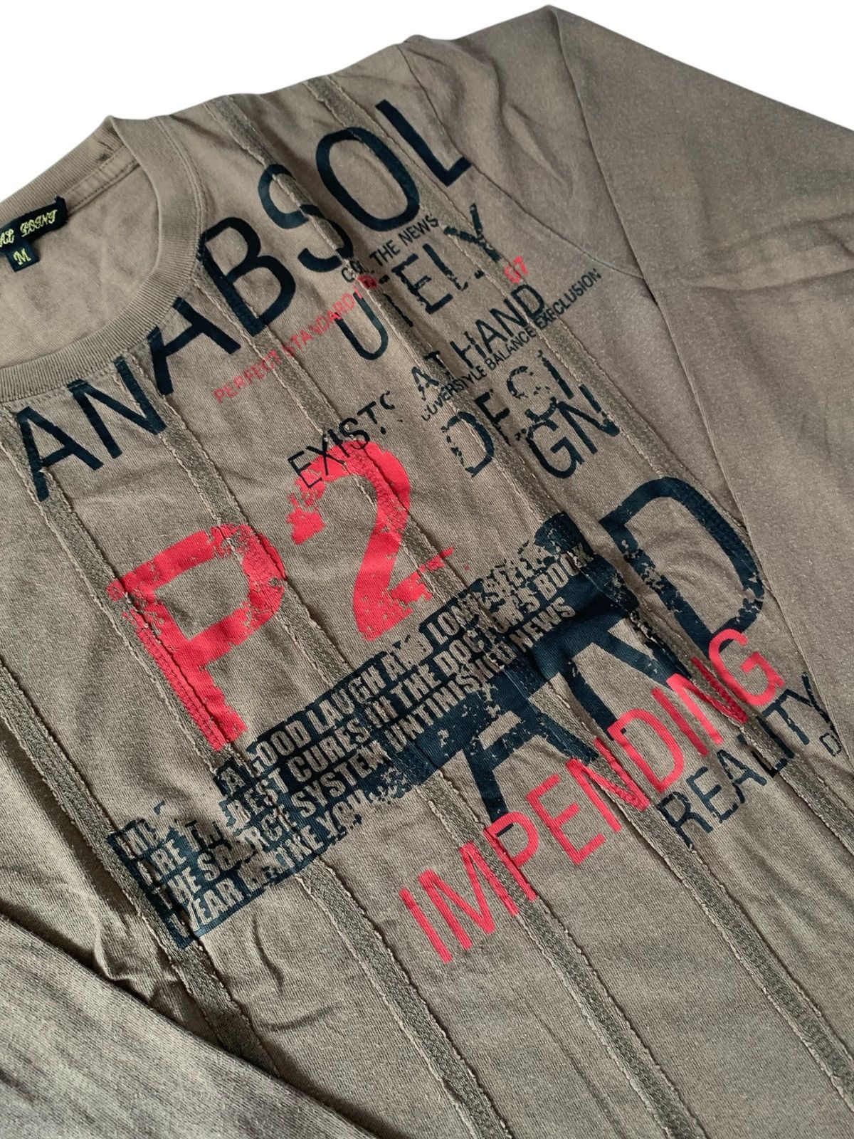 Japanese Brand 2000s japanese archive anabsol grunge y2k longsleeve tee Size US M / EU 48-50 / 2 - 2 Thumbnail
