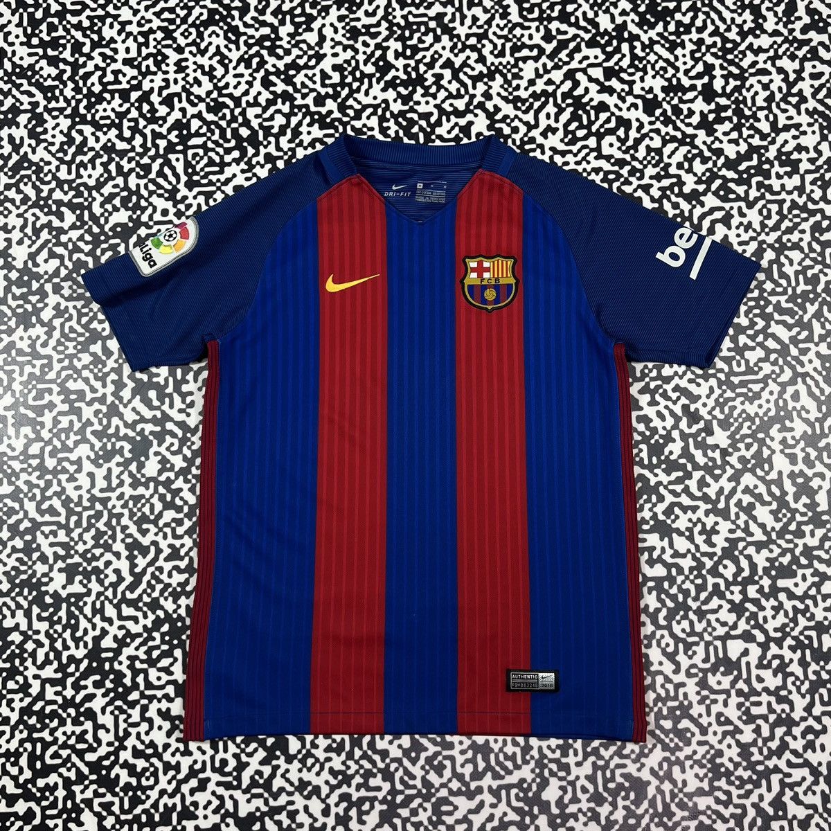 Nike Nike Barcelona Soccer Football Jersey Blokecore Retro Style Size XS / US 0-2 / IT 36-38 - 4 Thumbnail