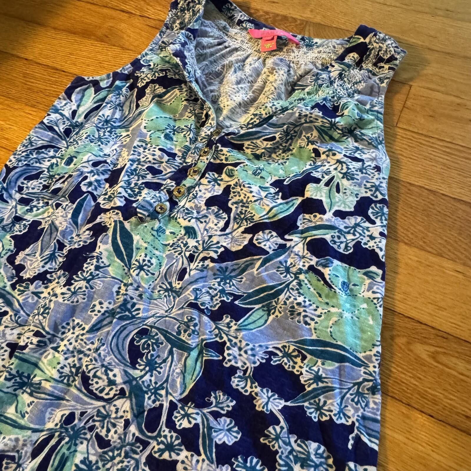 Other Lilly Pulitzer "Essie Sleeveless Tank Top XS Size XS / US 0-2 / IT 36-38 - 1 Thumbnail
