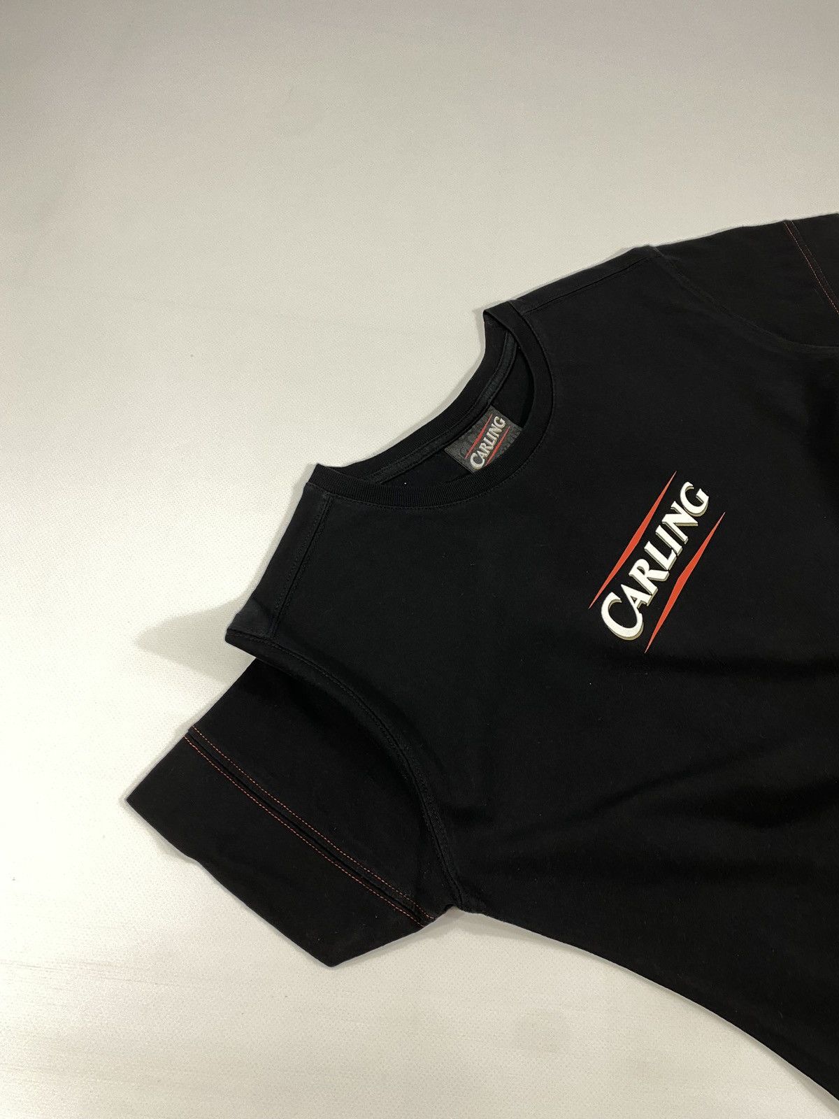 Vintage Y2K Carling Beer Official T-shirt Size L / US 10 / IT 46 - 5 Thumbnail