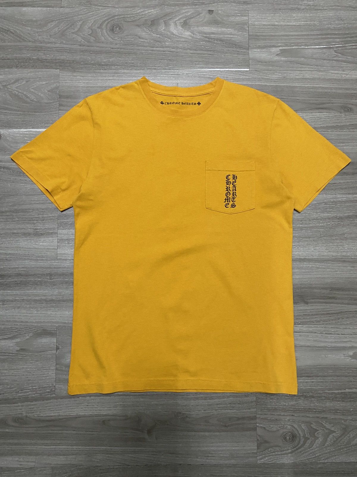 Chrome Hearts LIKE NEW RARE - MUSTARD YELLOW CROSS PLUS CHROME HEARTS TEE Size US M / EU 48-50 / 2 - 3 Thumbnail