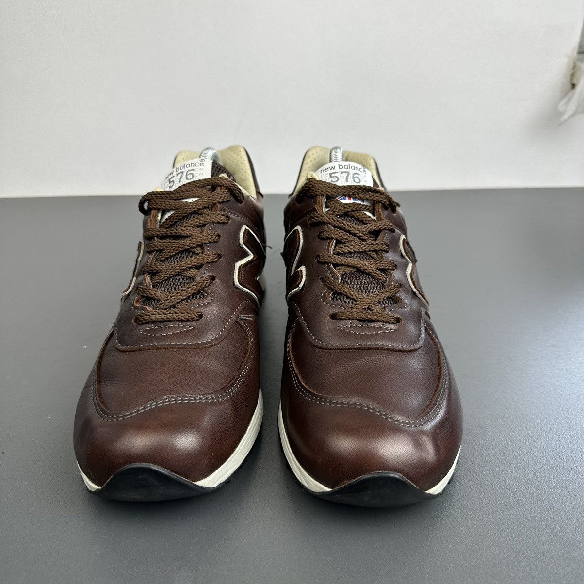 New Balance New Balance 576 Made In England Leather Brown Size US8 Size US 8 / EU 41 - 2 Thumbnail