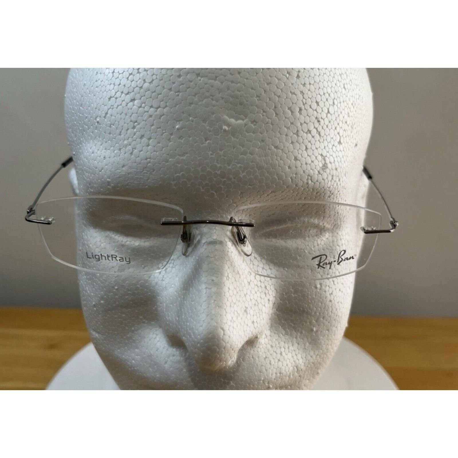 RayBan Glasses Ray Ban Light Ray Metallic Rimless Frames New Size ONE SIZE - 1 Thumbnail