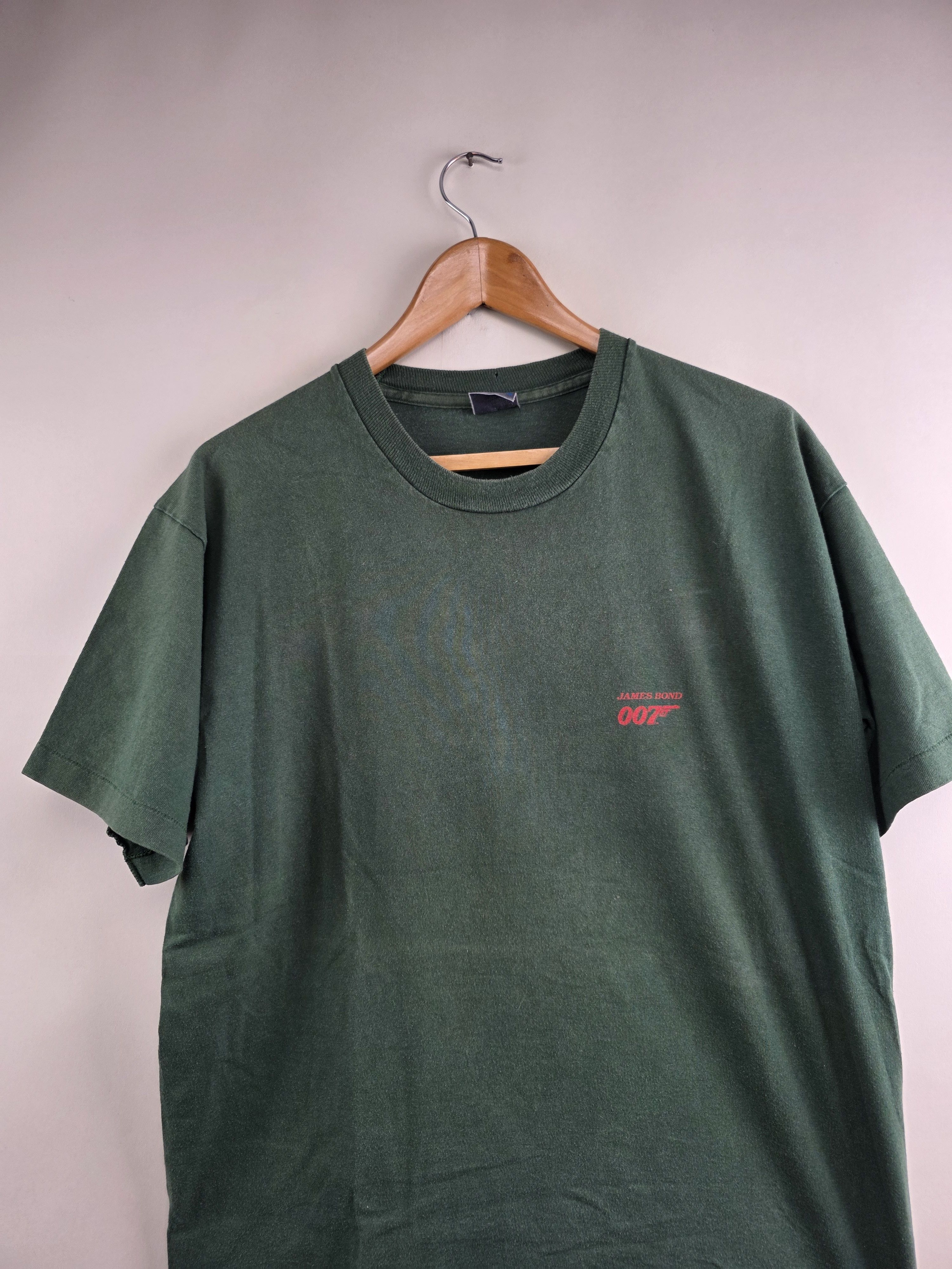 Vintage 90s James Bond Vintage Movie Tee L 22" 28" Size US L / EU 52-54 / 3 - 3 Thumbnail