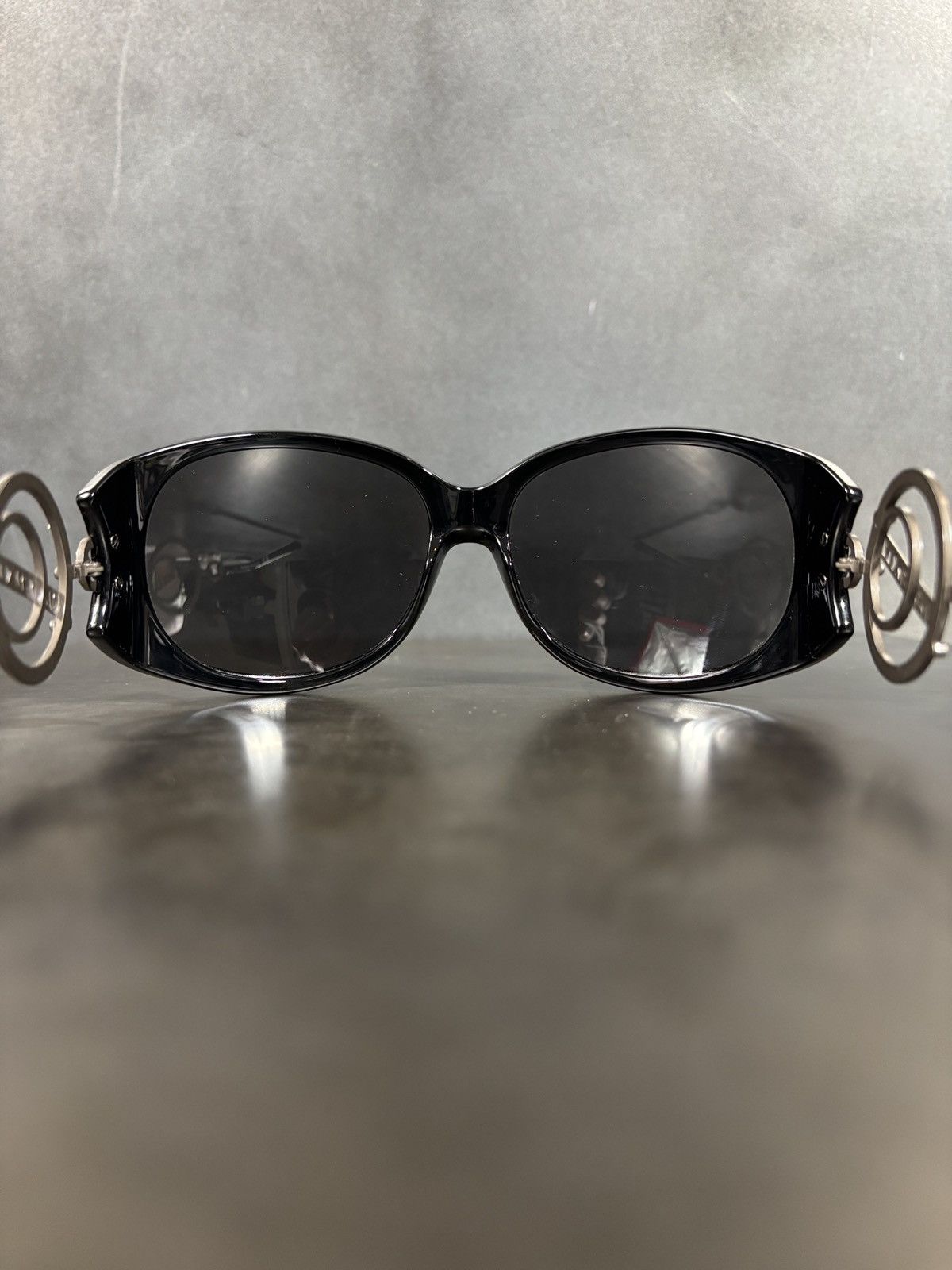 Miss Sixty Vintage Miss Sixty Sunglasses Y2K 2000s Oversized Rhinestone Size ONE SIZE - 17 Thumbnail