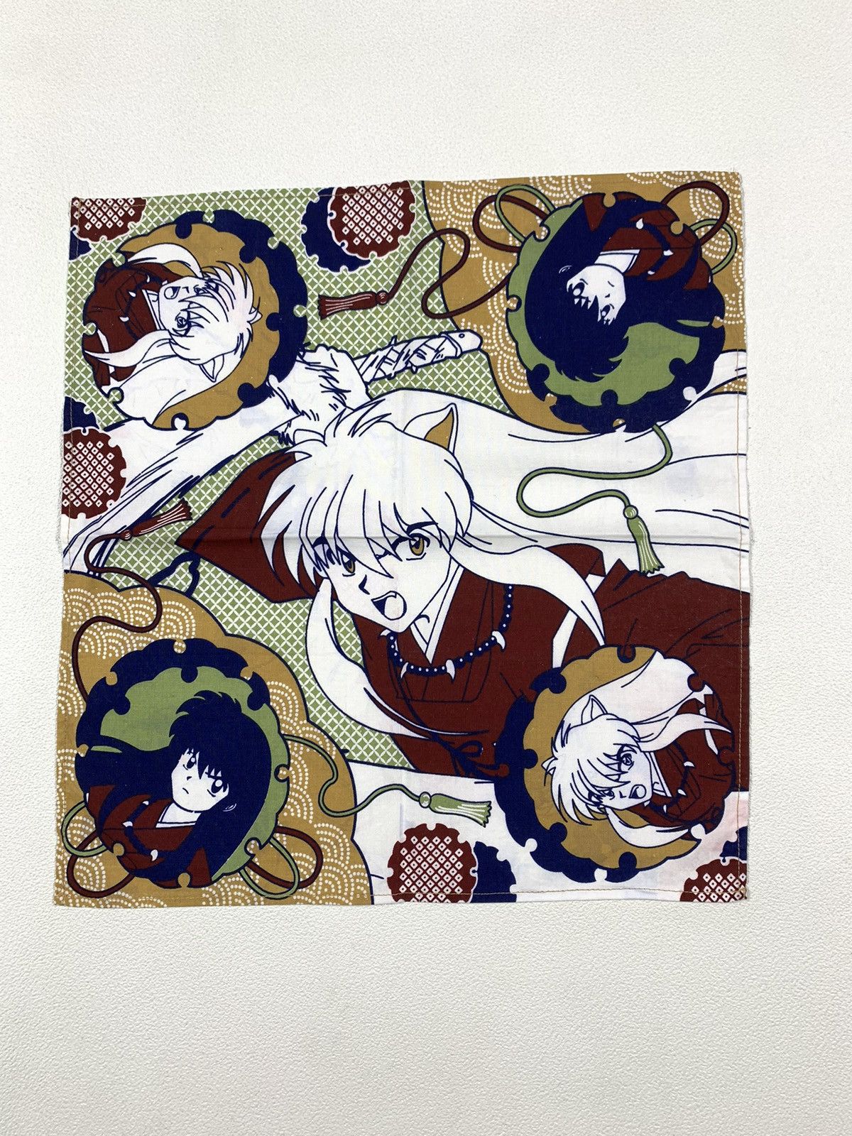 Anime × Japanese Brand × Vintage Handkerchief inuyasha Size ONE SIZE - 1 Thumbnail