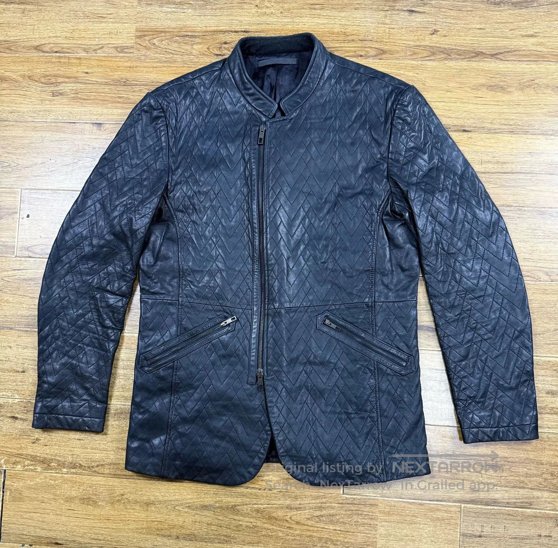 Valentino Valentino Men's Leather Jacket. Size US L / EU 52-54 / 3 - 1 Thumbnail