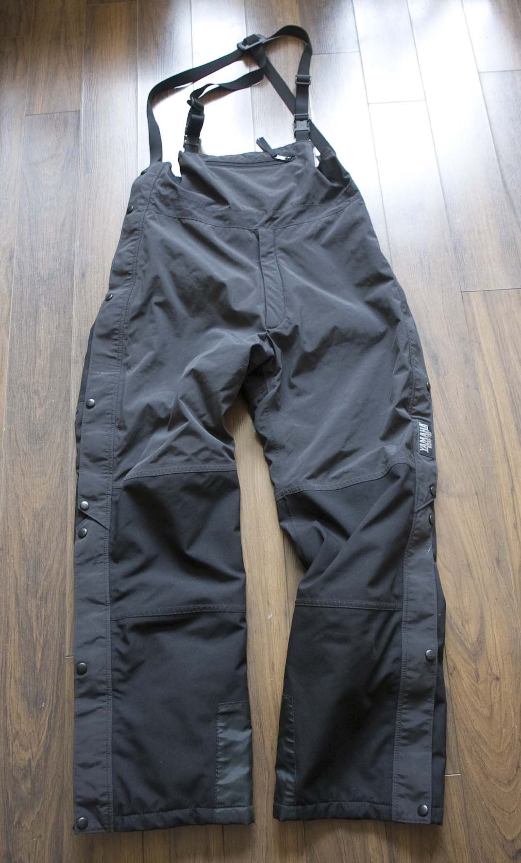Yamaha Yamaha Goretex Bibs Pants Snowboard Size M/ 34x30.5 Black Size US 34 / EU 50 - 1 Thumbnail