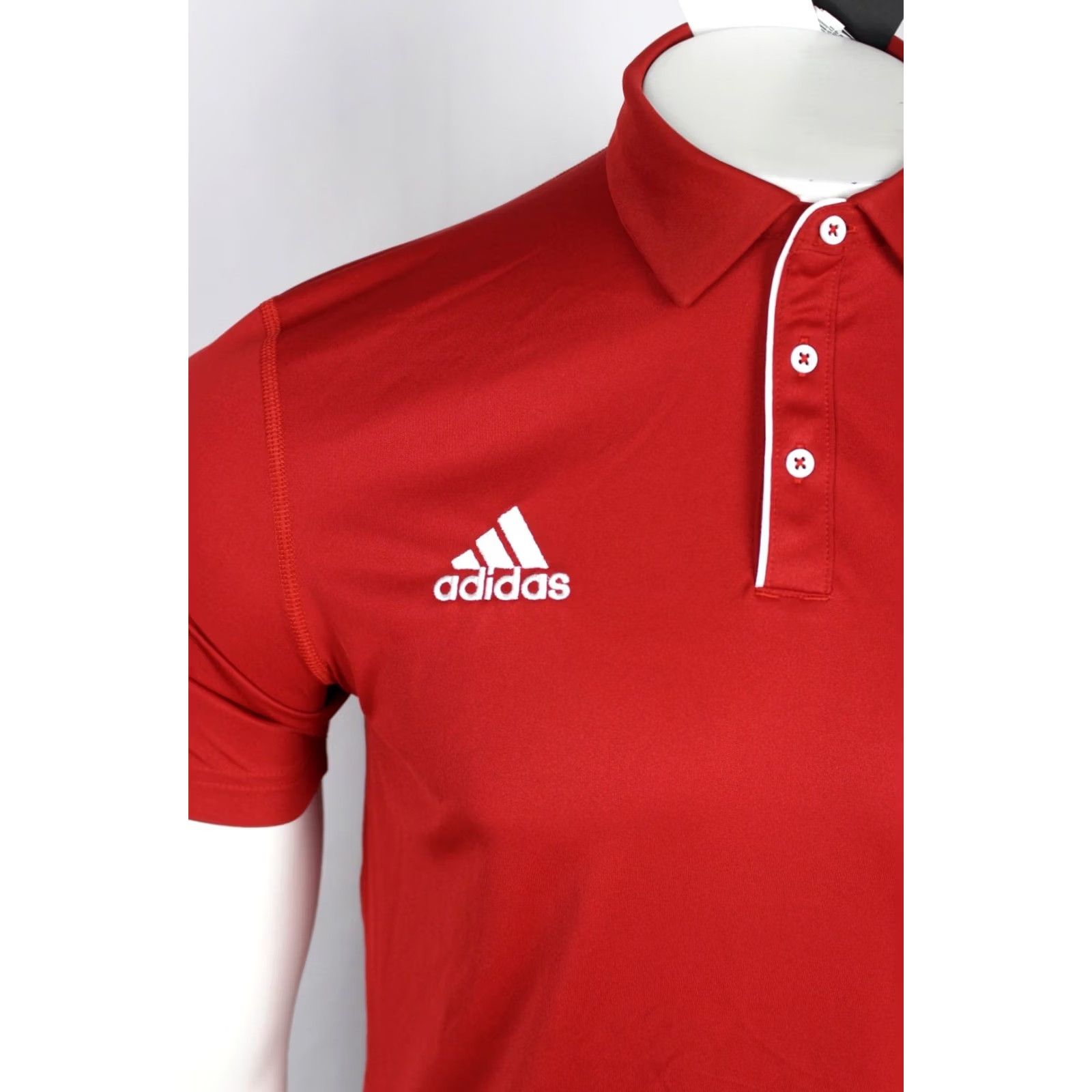 Adidas Adidas Polo Shirt Men's Coach Short Sleeve Red White Logo IS1105 S Size US S / EU 44-46 / 1 - 3 Thumbnail