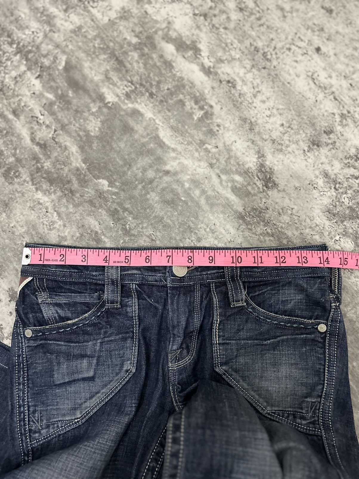 Tornado Mart Vintage Japanese Brappers Flare Jeans Size 28" / US 6 / IT 42 - 16 Thumbnail