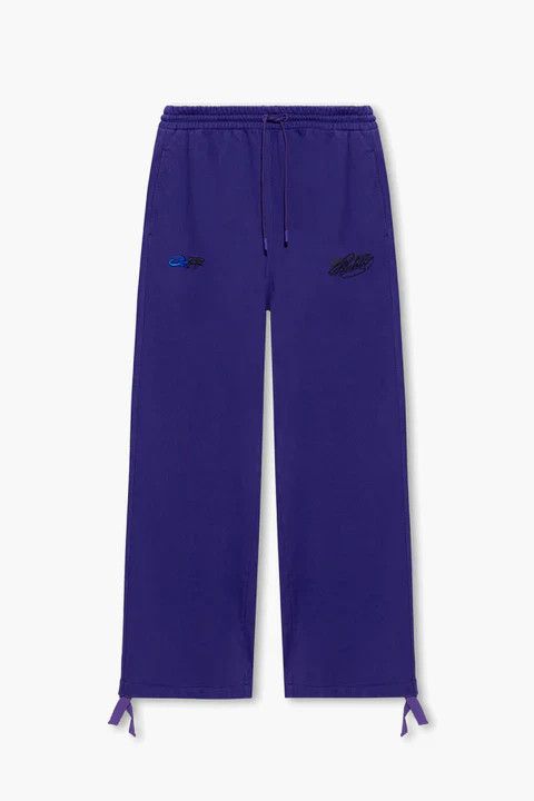 image of Off White O1Mle0424 Sweatpants & Joggers In Purple, Men's (Size 26)