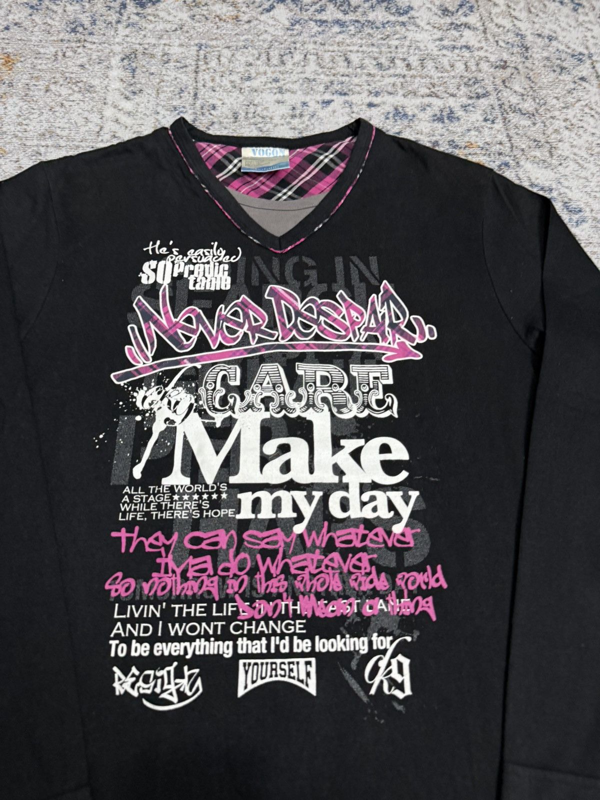 Japanese Brand Vogon ifsix style long sleeve Size US M / EU 48-50 / 2 - 3 Thumbnail