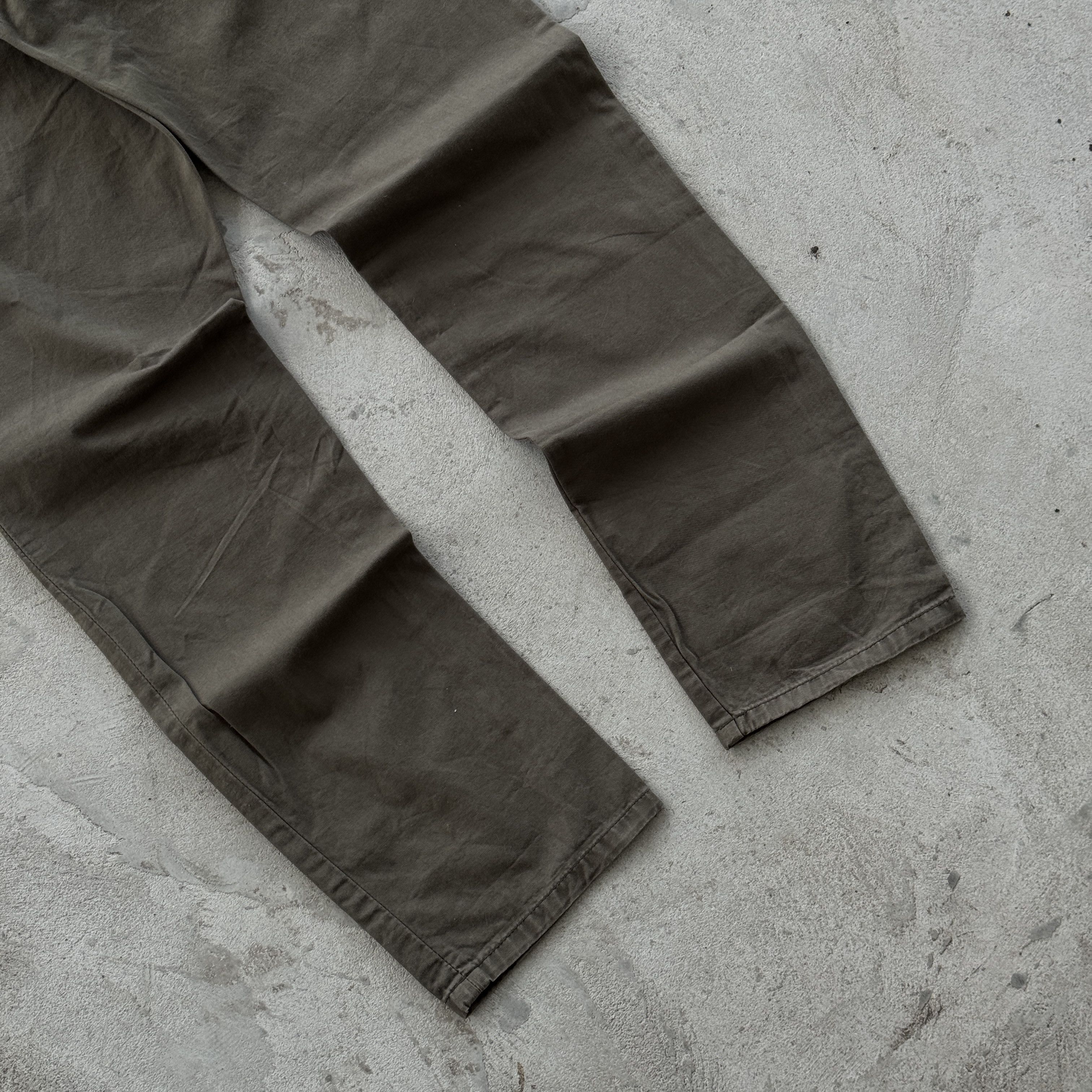 Carhartt Carhartt WIP Cane Pant Green Cotton Trousers Chino 34x32 Size US 34 / EU 50 - 6 Thumbnail