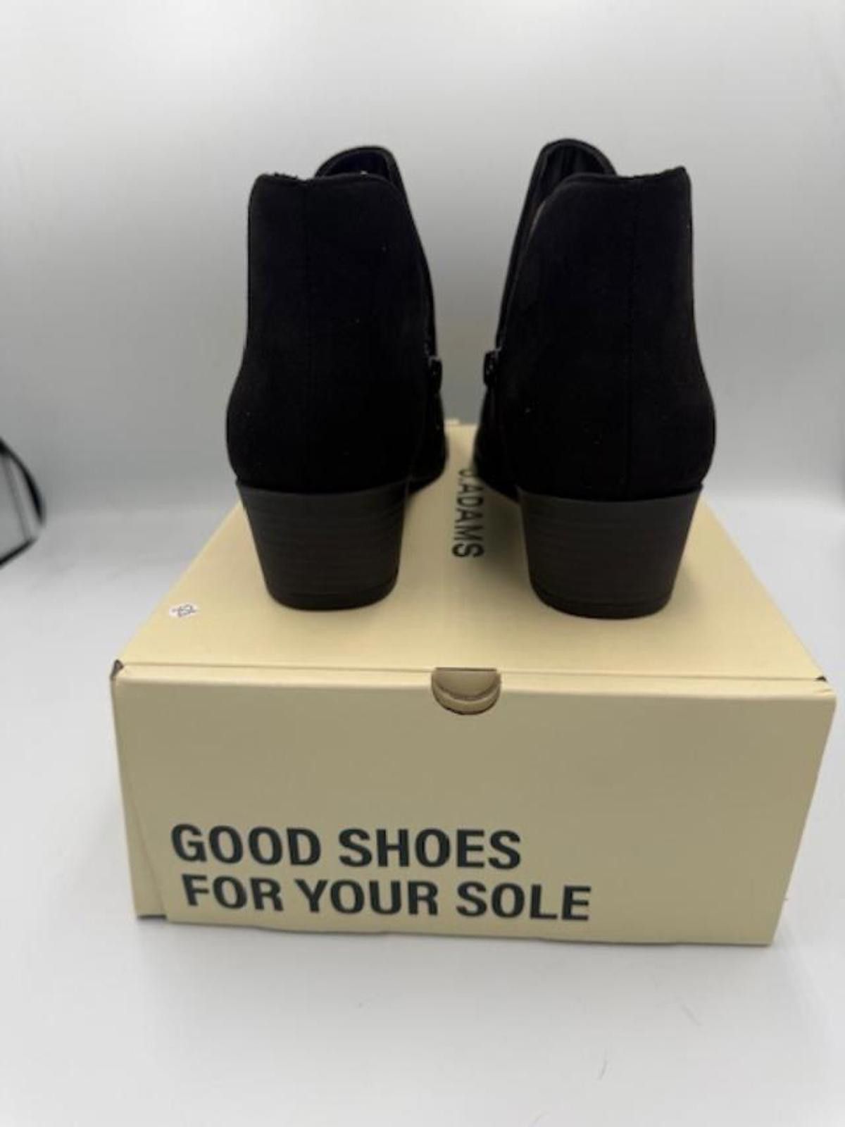 Other J.Adams 'Levi' Black Suede Ankle Bootie Size 7 Size US 7 / IT 37 - 6 Thumbnail